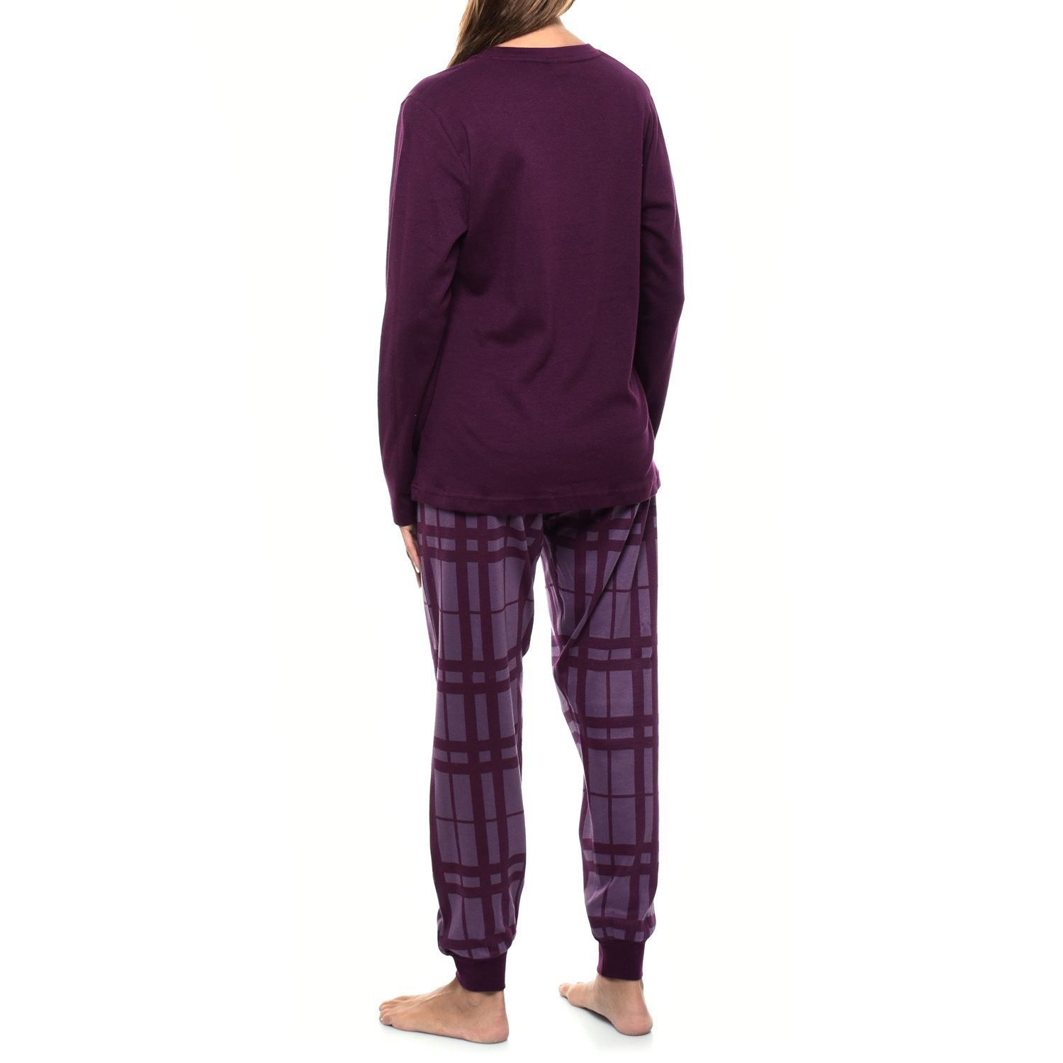 Pijama de Manga Comprida Roxo