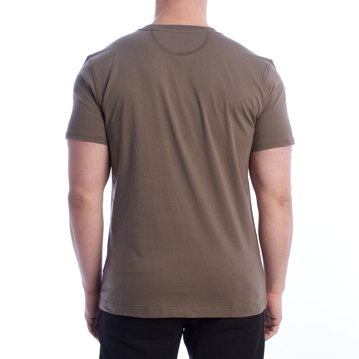 T-Shirt Homem Regular Fit Castanho