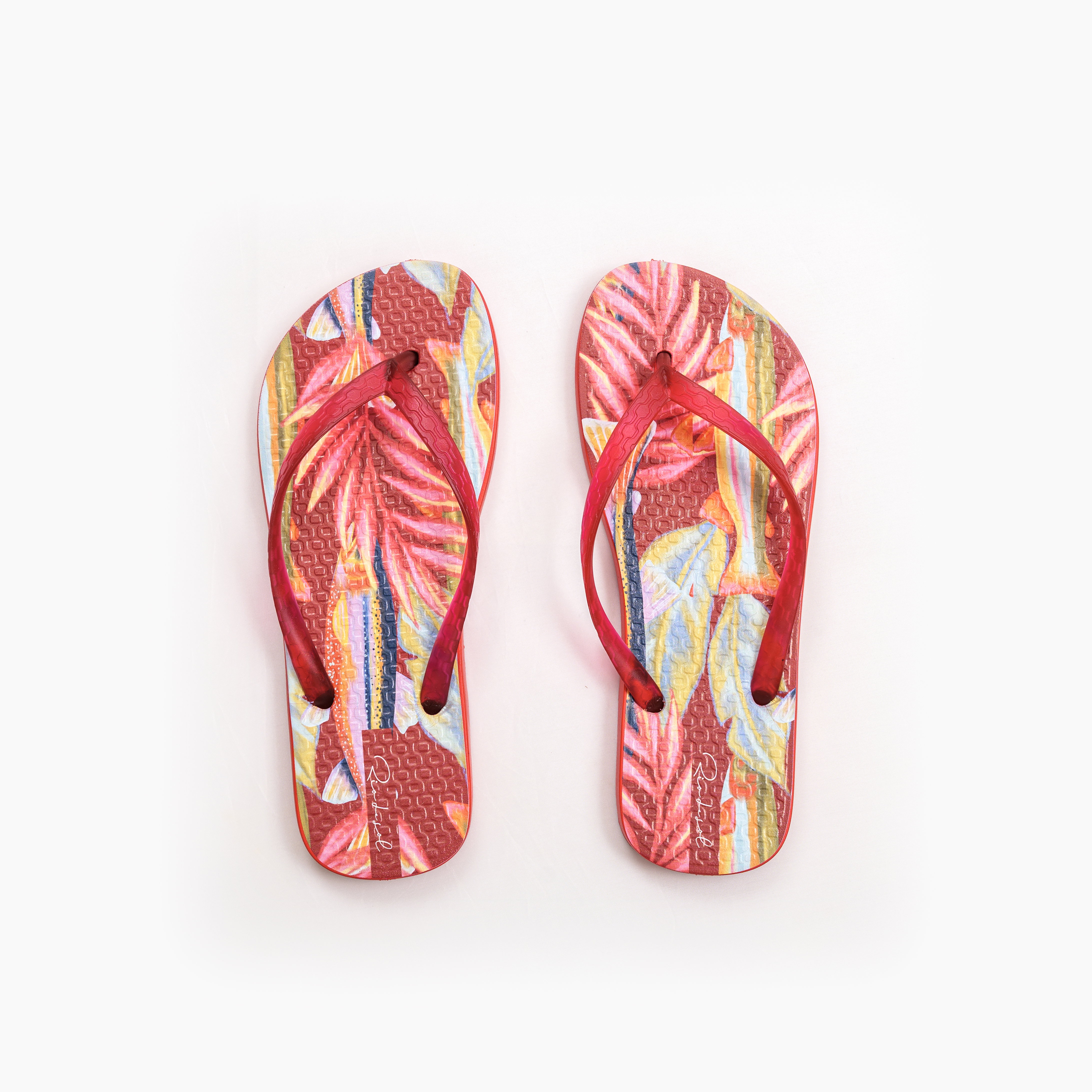 Chinelos Sea-Bloom Slim Vermelho