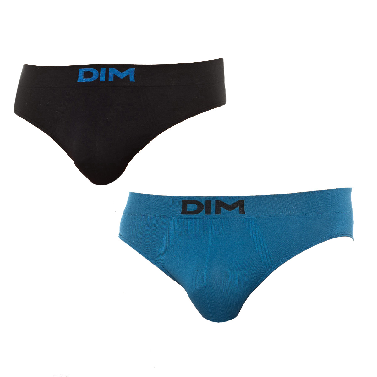 Pack 2 Slips Homem Preto e Azul