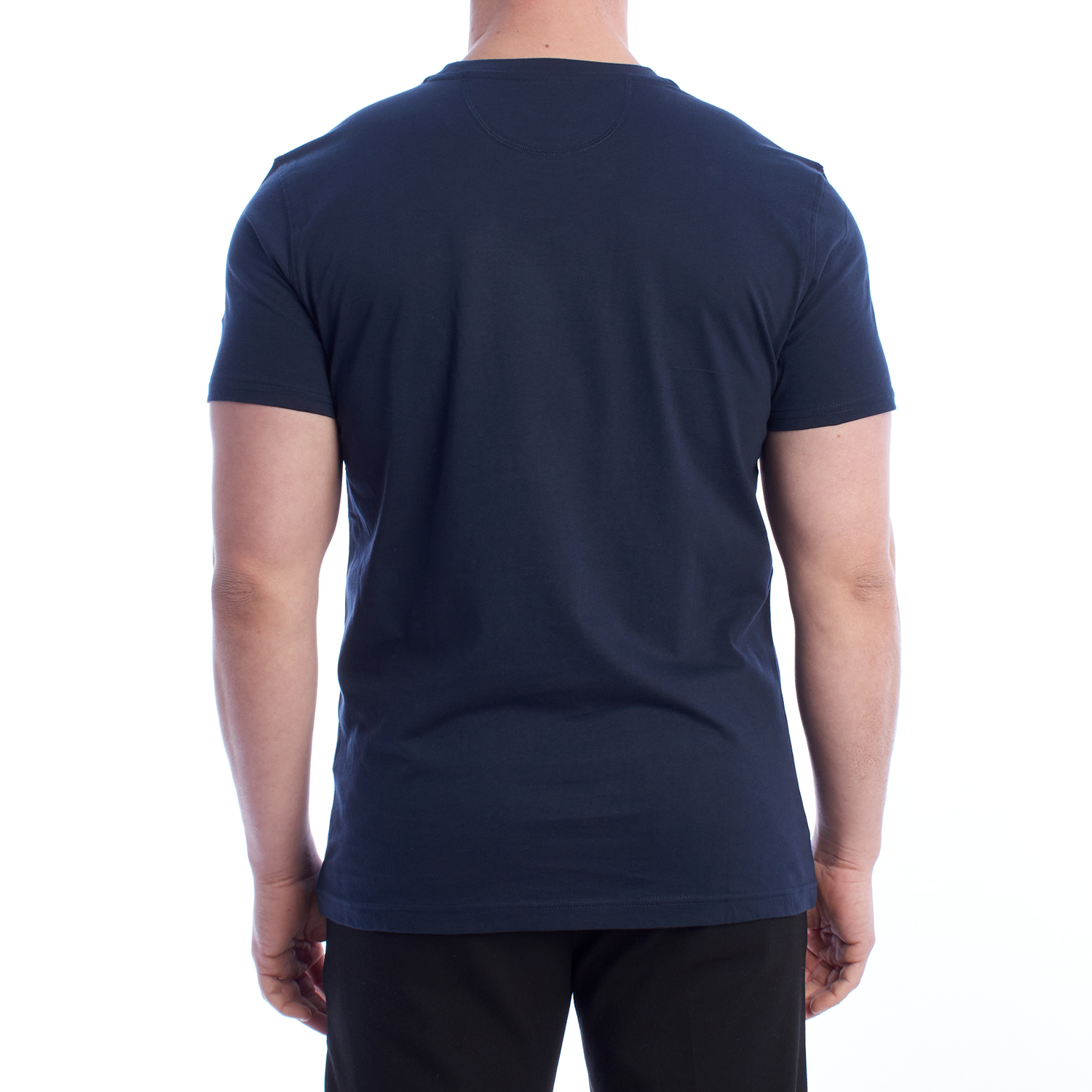 T-Shirt Homem Regular Fit Azul Escuro