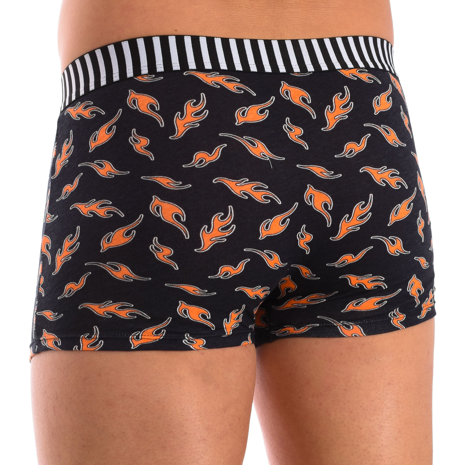 Pack 3 Boxers Homem Laranja e Preto