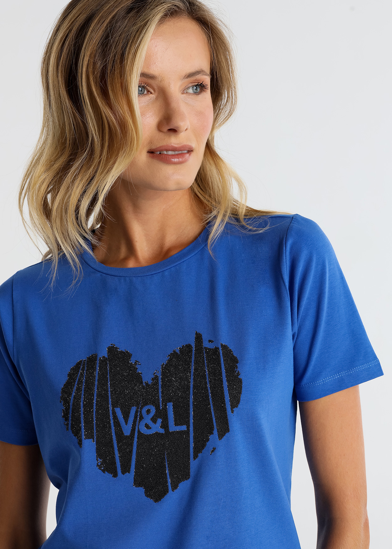 T-Shirt Senhora Azul