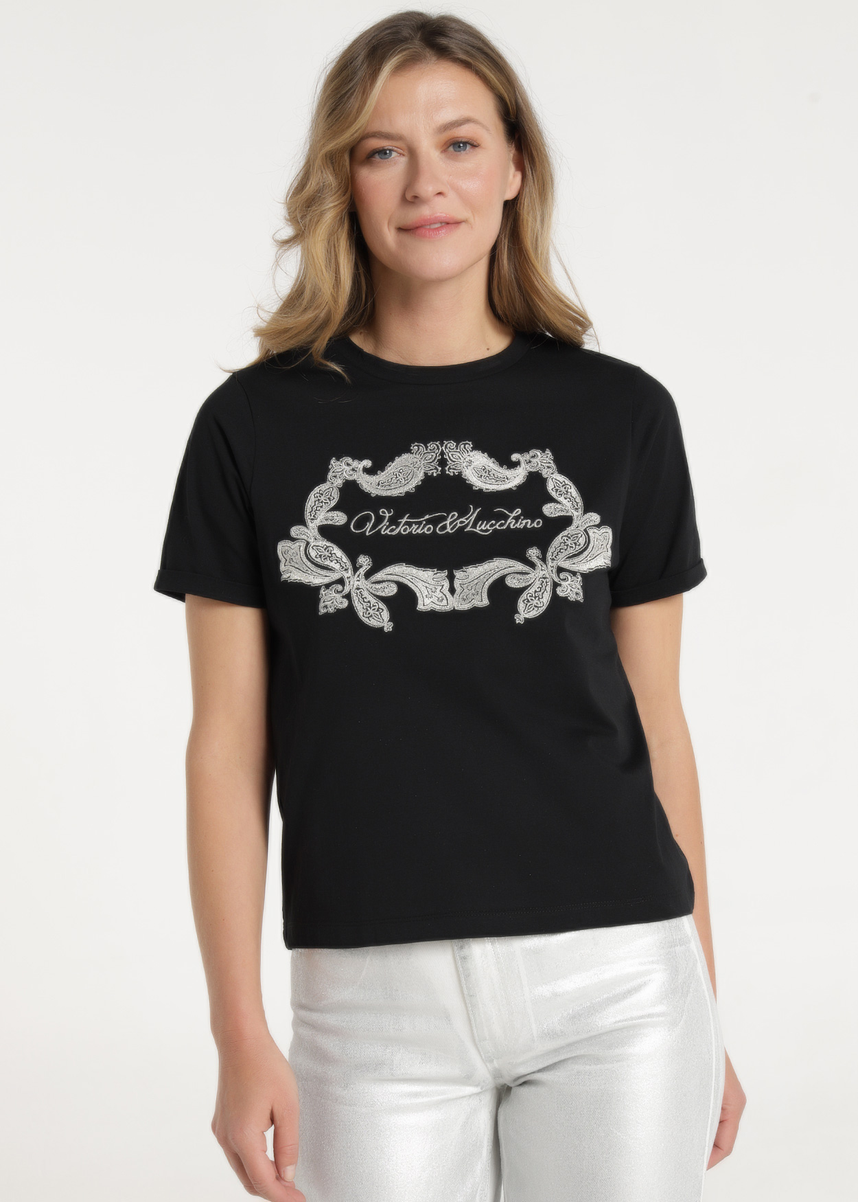 T-Shirt Senhora Preto