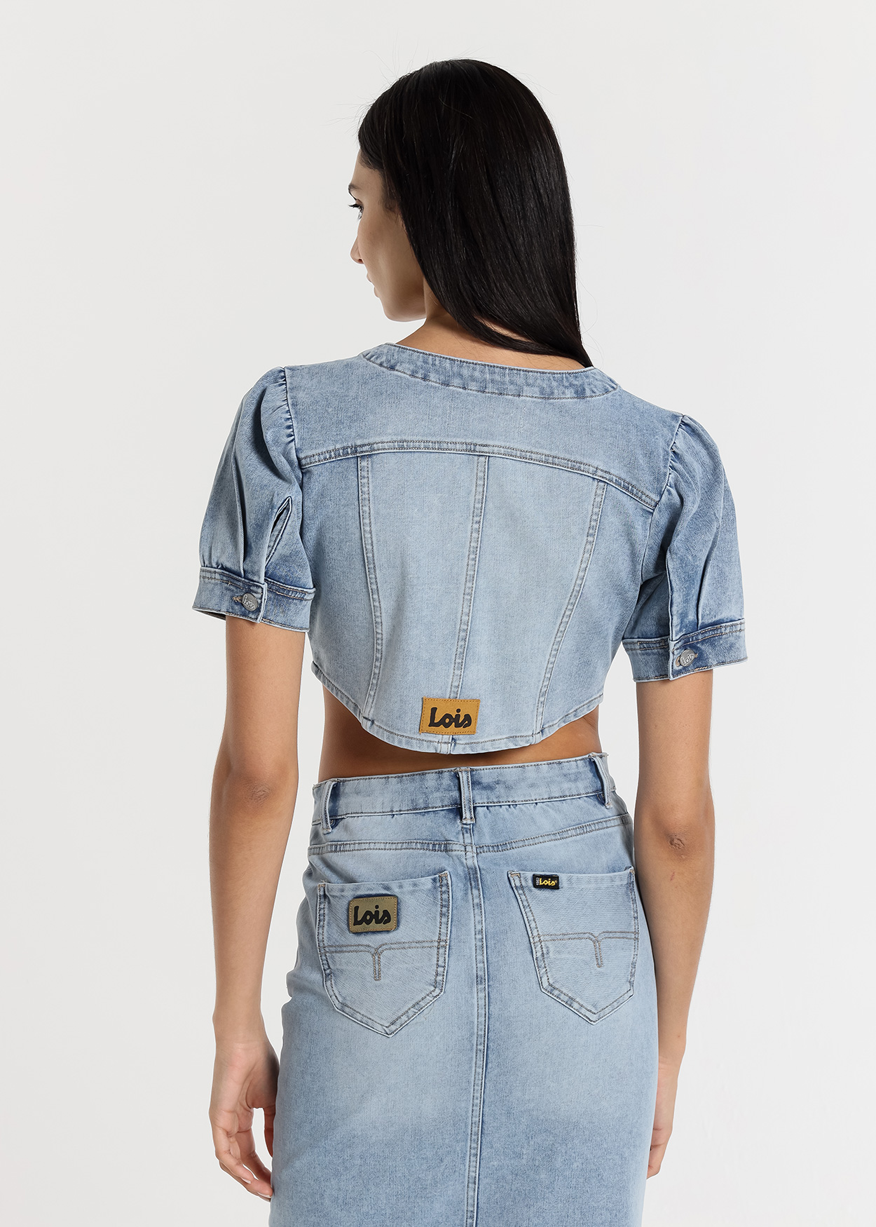 Crop Top Senhora Azul
