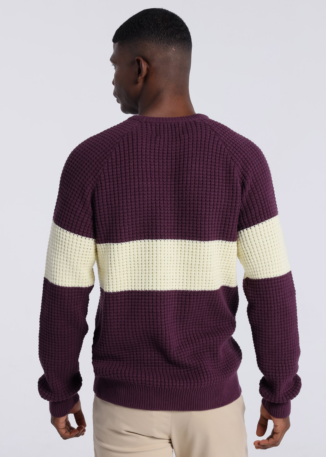 Camisola de gola redonda Vermelho