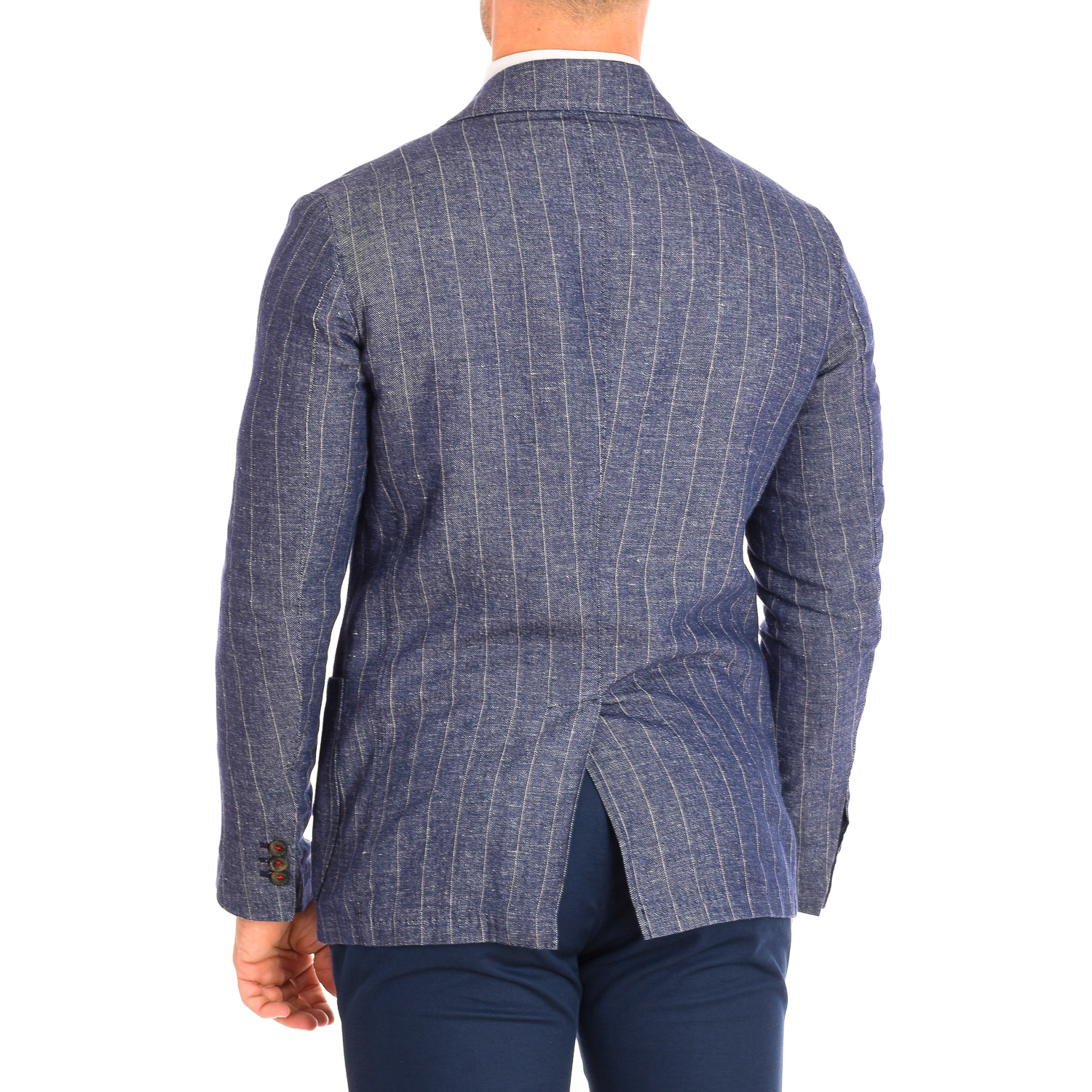 Blazer Homem Regular Fit Azul