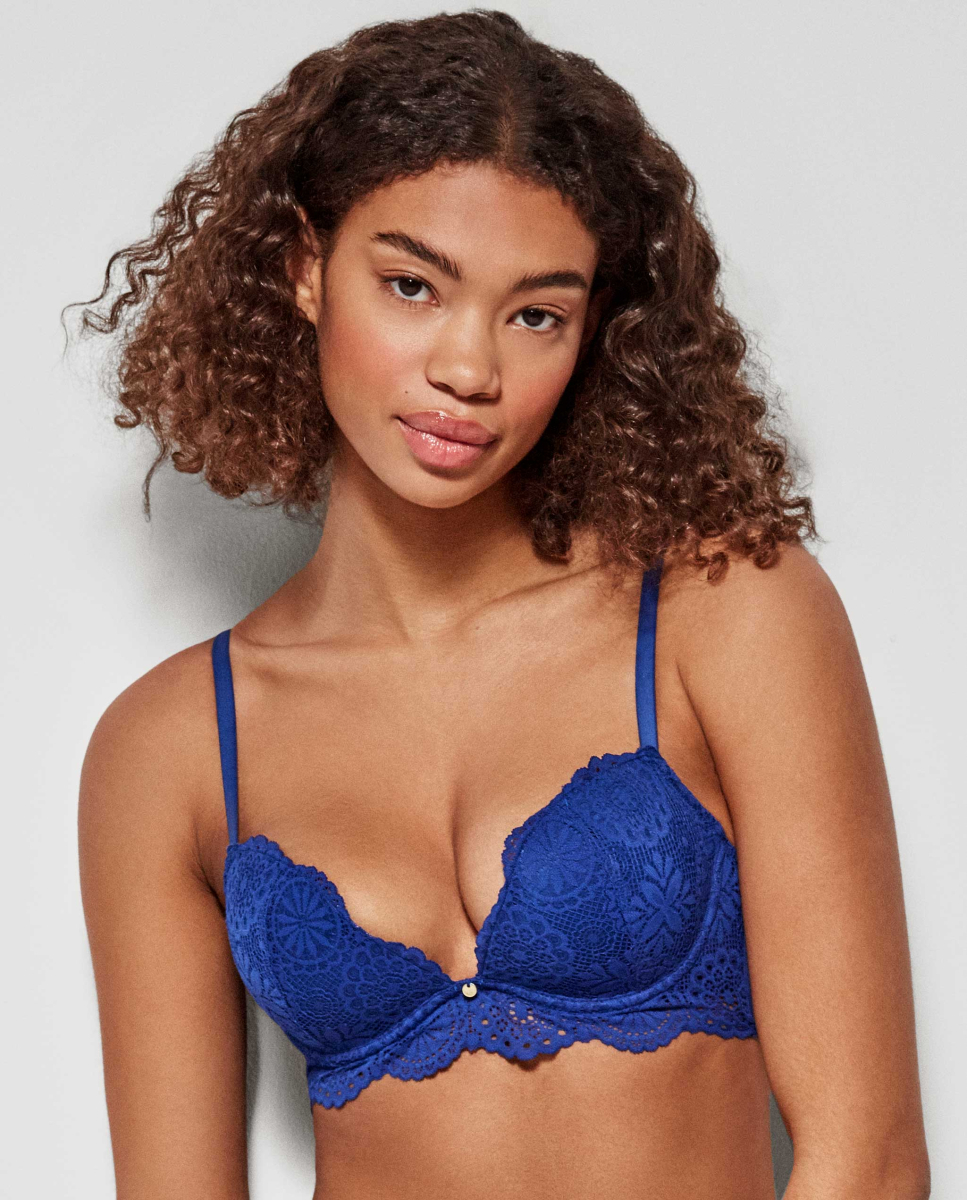 Soutien Push-Up Azul