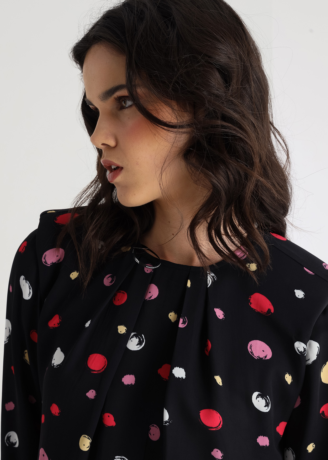 Vestido Curto Senhora Multicolorido