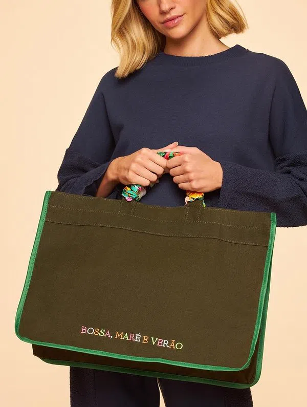 Bolsa de Mão Verde