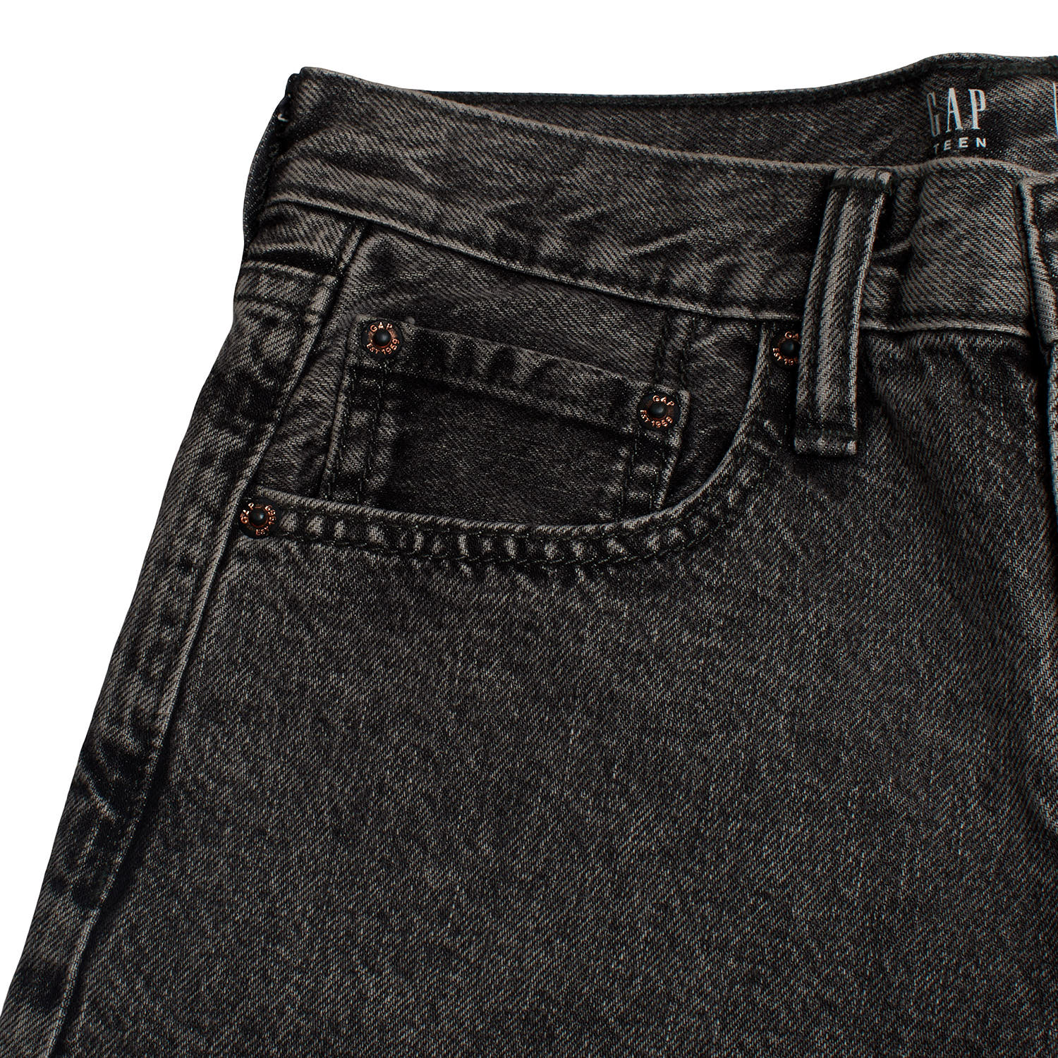 Bermuda de ganga Menino Cinzento