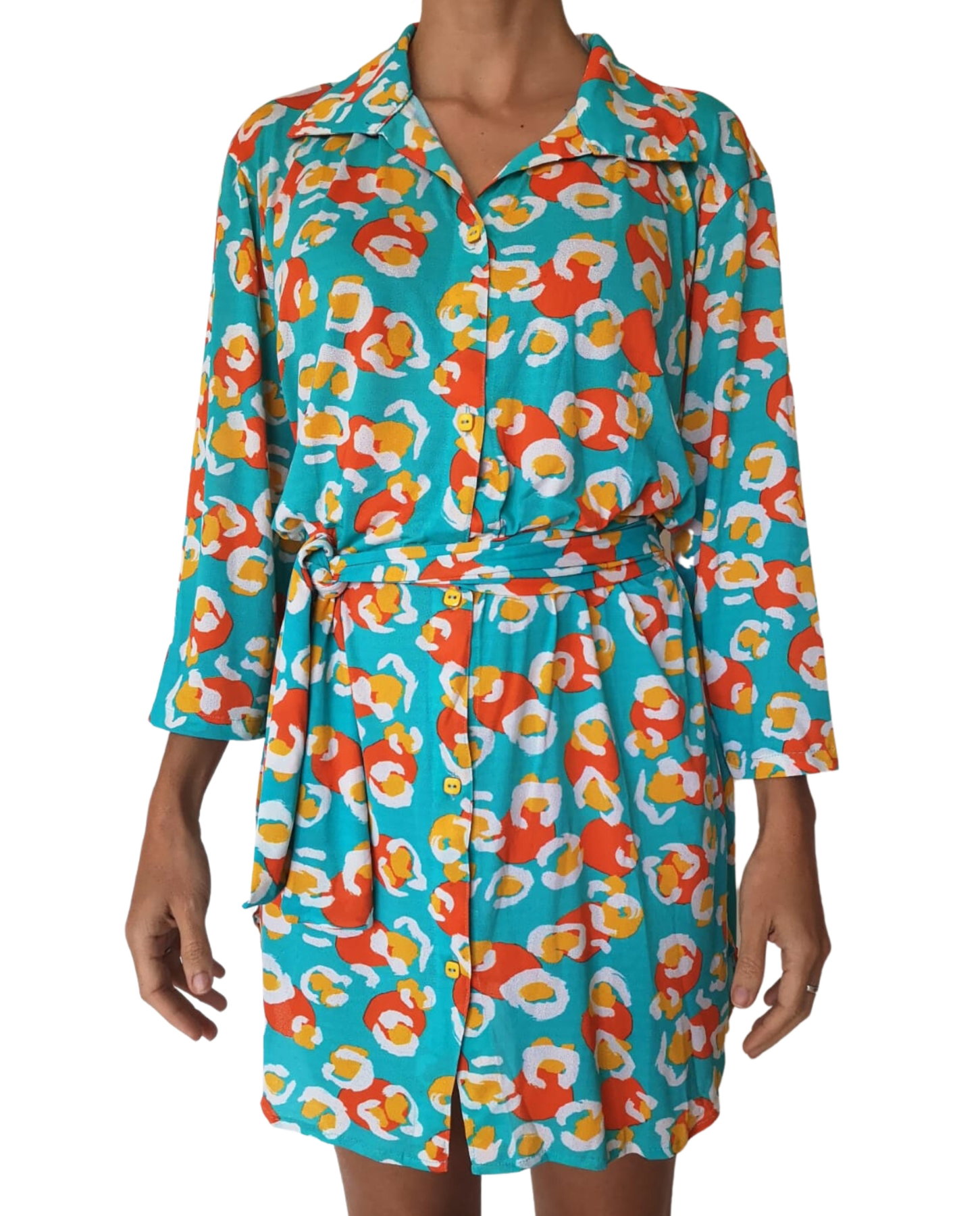Vestido-Camisa Dubai Chemise Multicolor