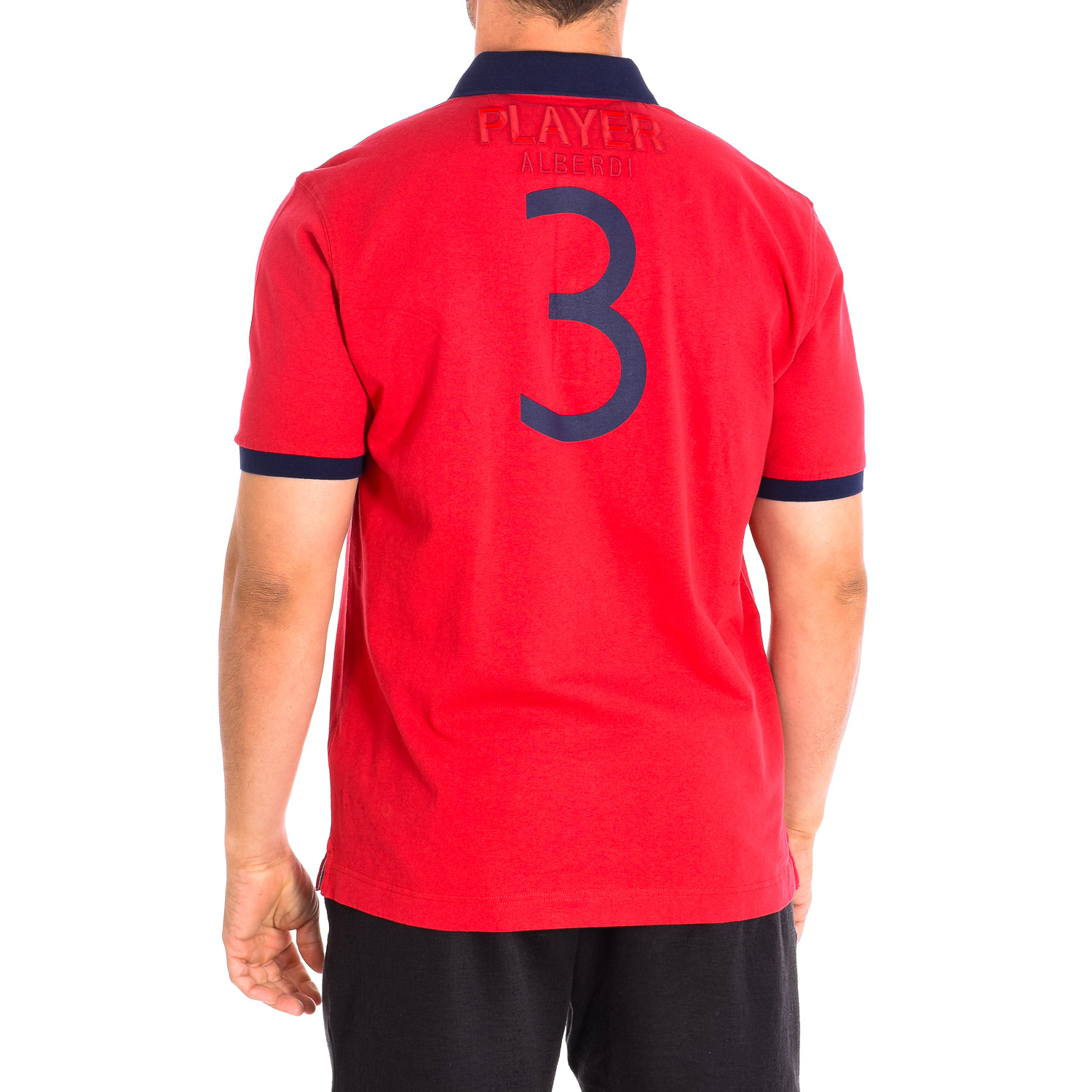 Pólo Homem Vermelho