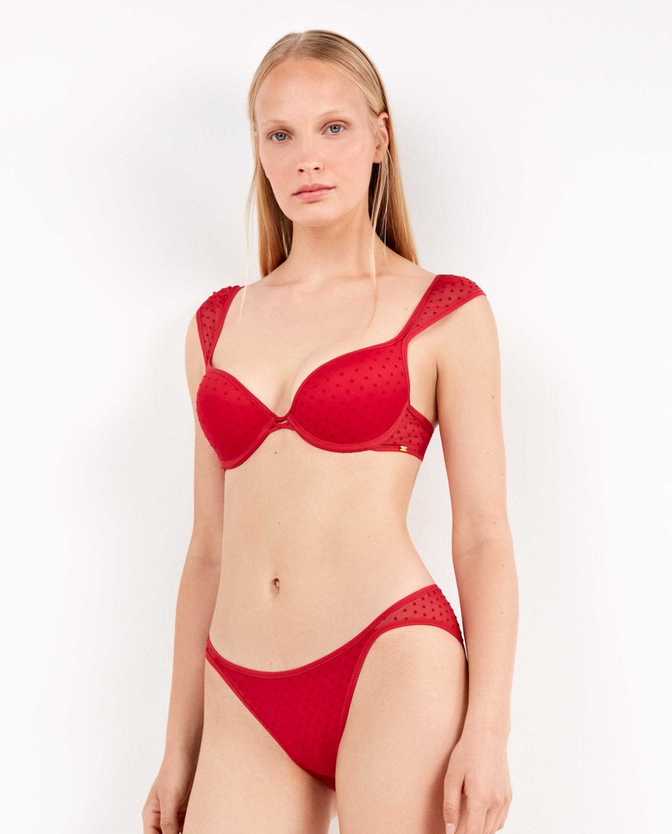 Cueca brasileira Vermelho