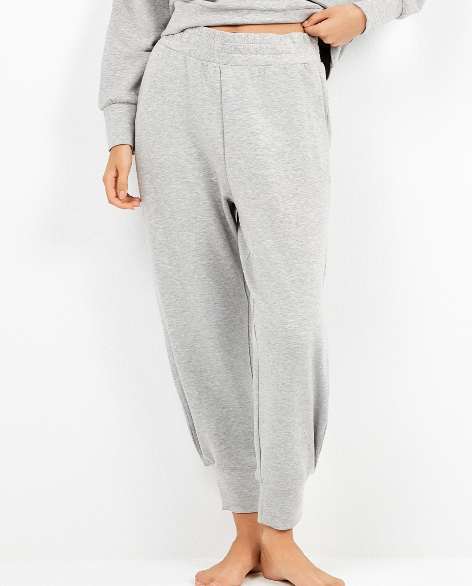 Calças Jogger Cinzento