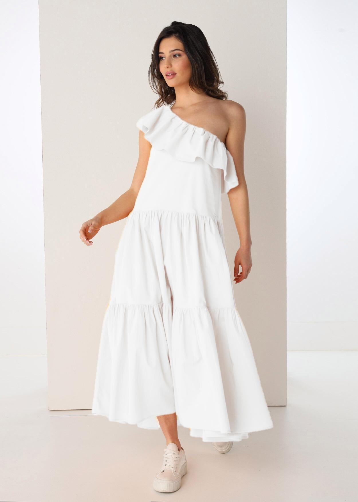 Vestido Boho Senhora Branco