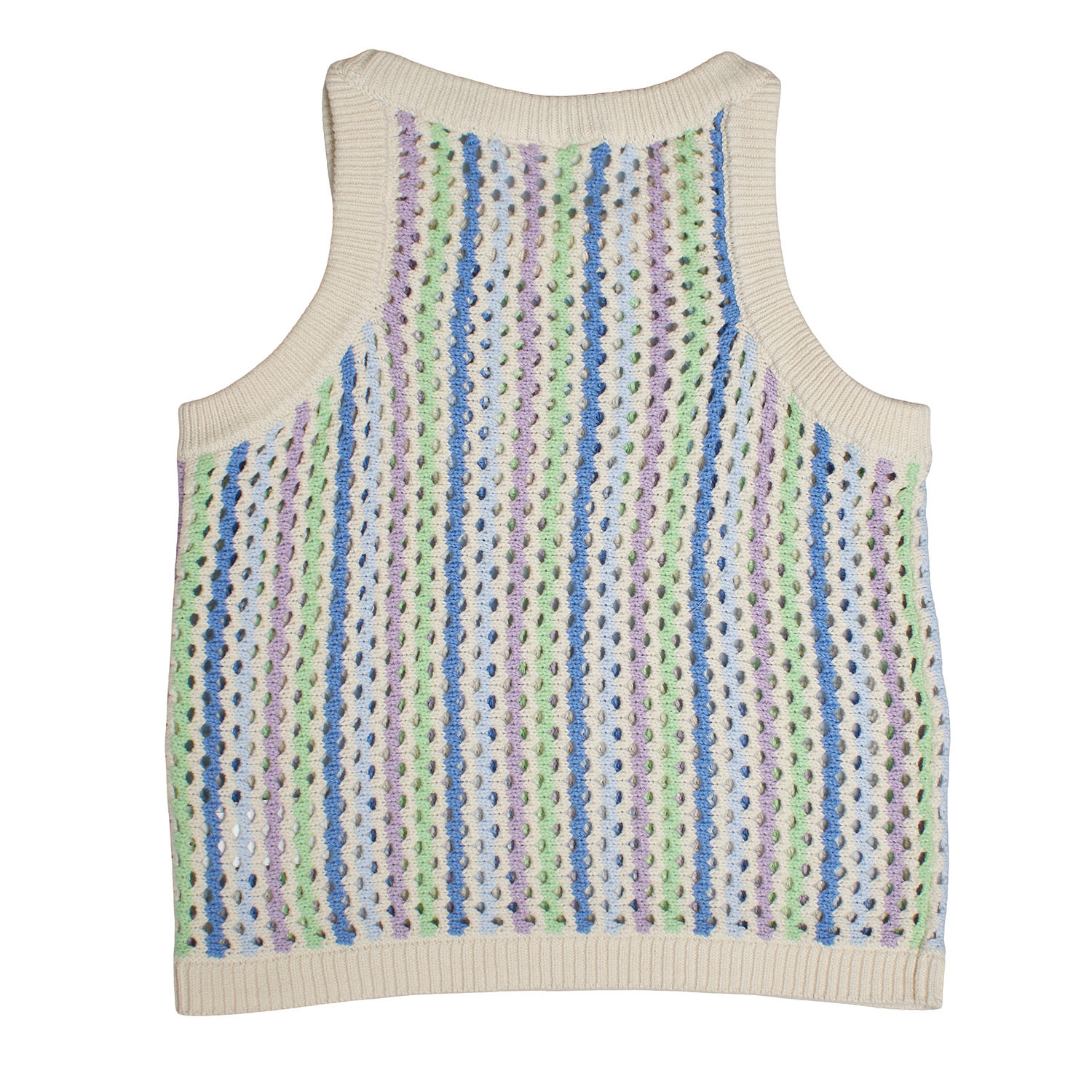 Top Crochet Menina MultiCor