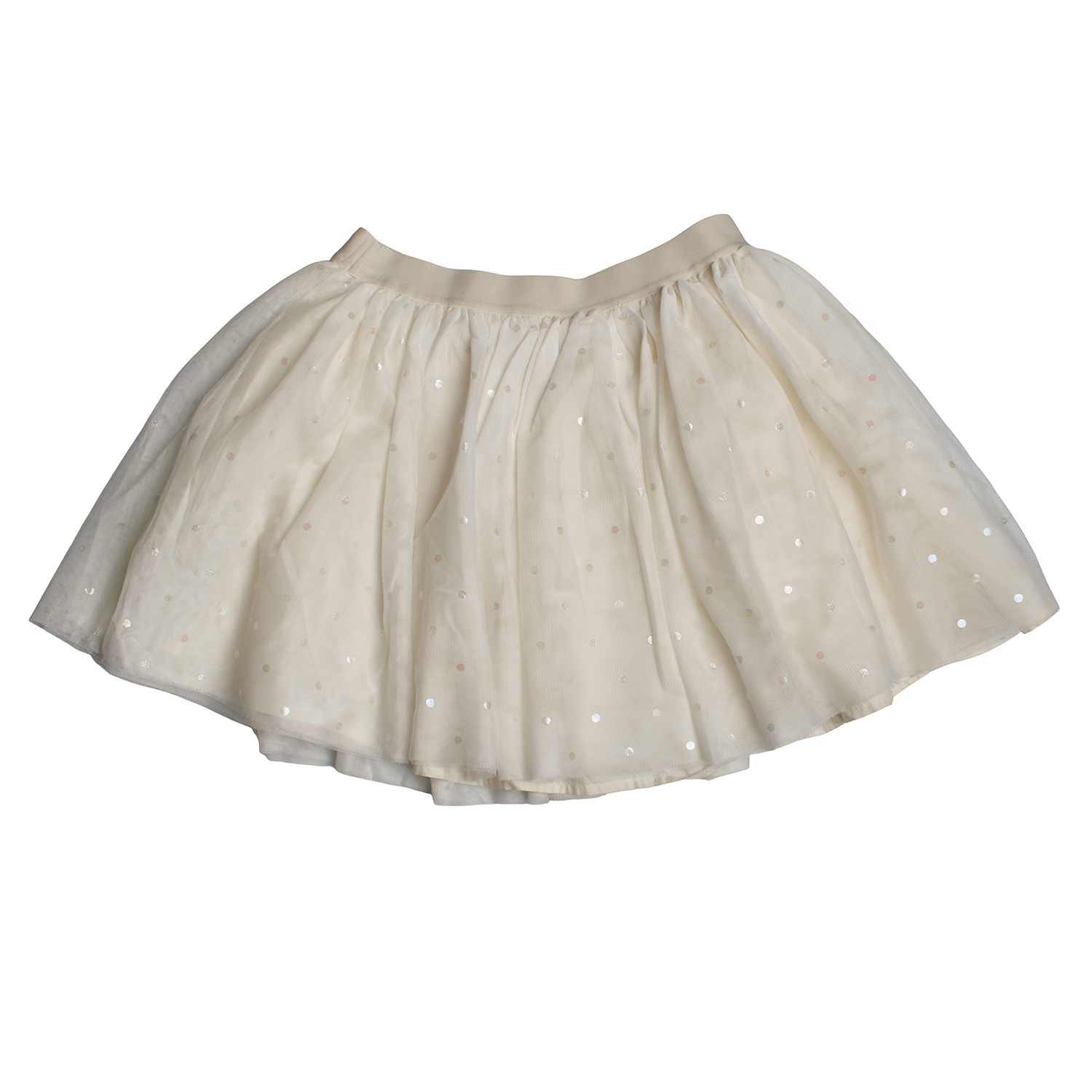 Saia de Tule Menina Branco