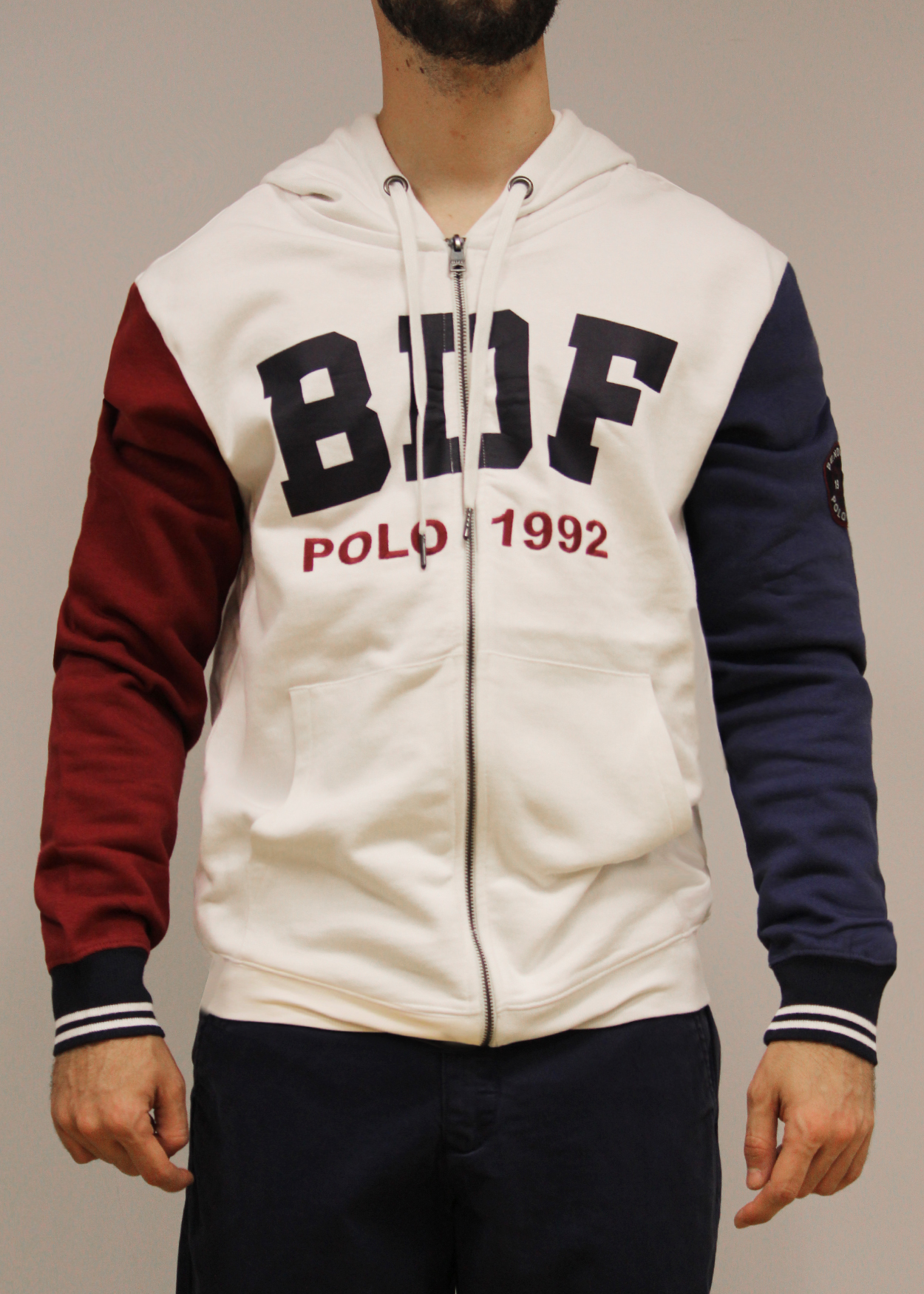 Sweatshirt com zíper Multicor