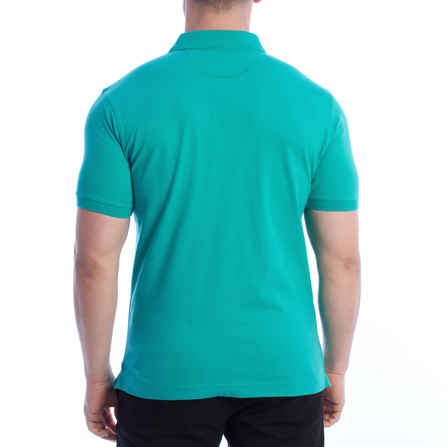 Pólo Homem Slim Fit Verde