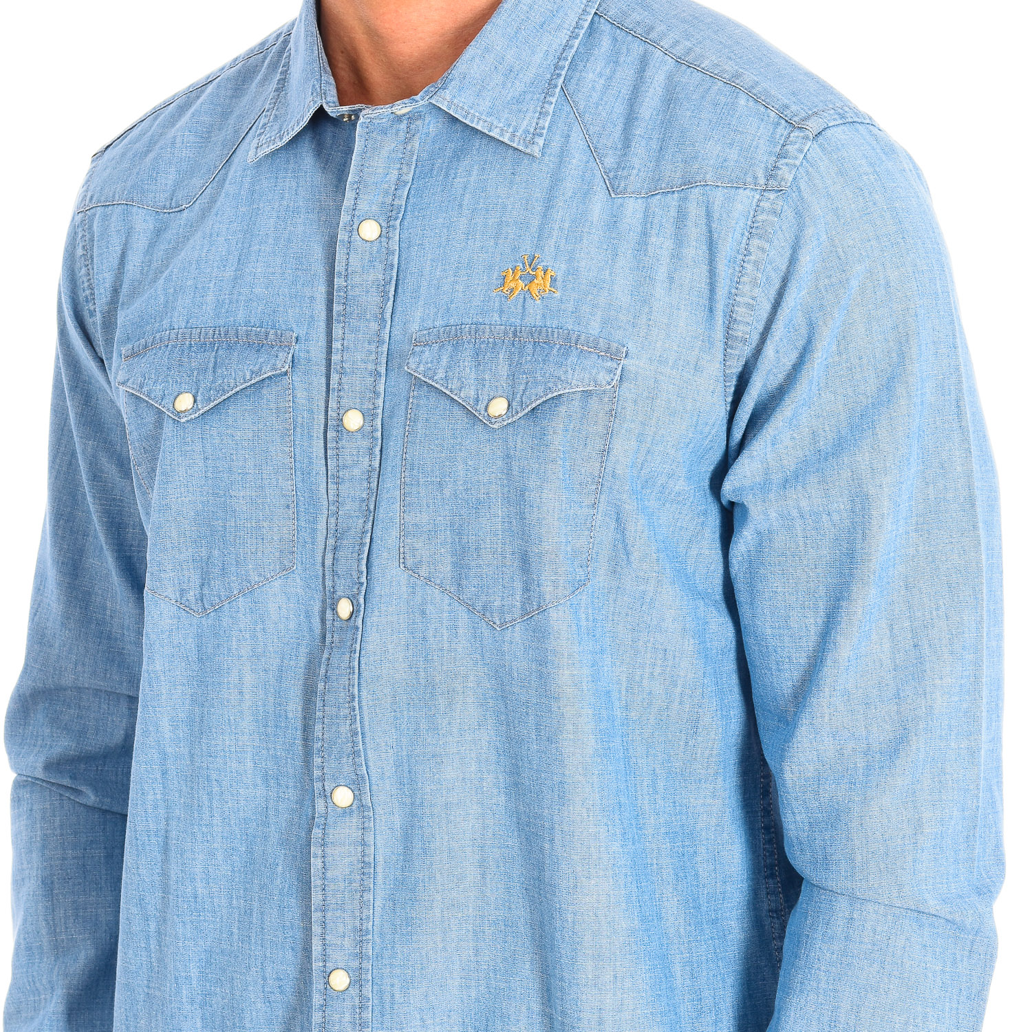 Camisa Ganga Homem Azul