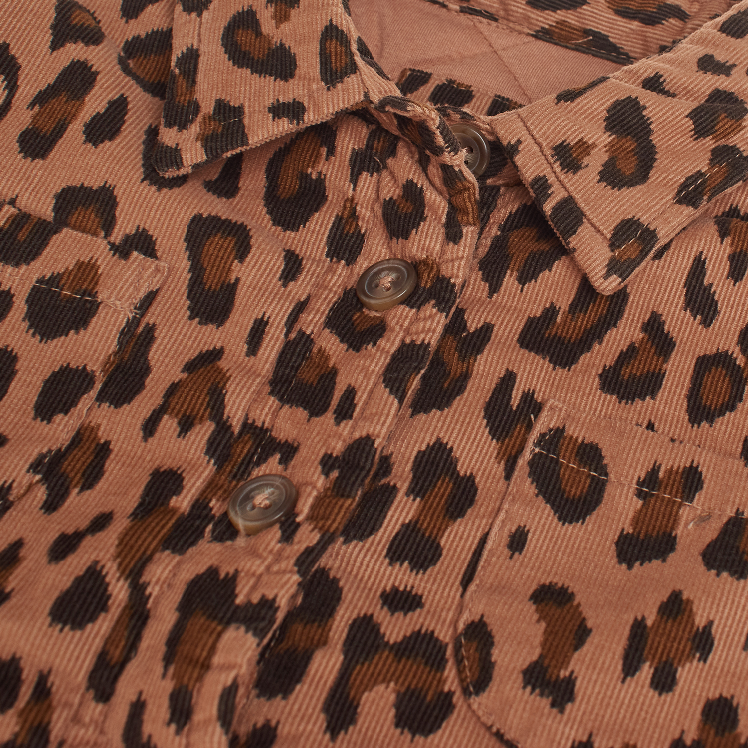 Casaco de bombazine Menina Castanho