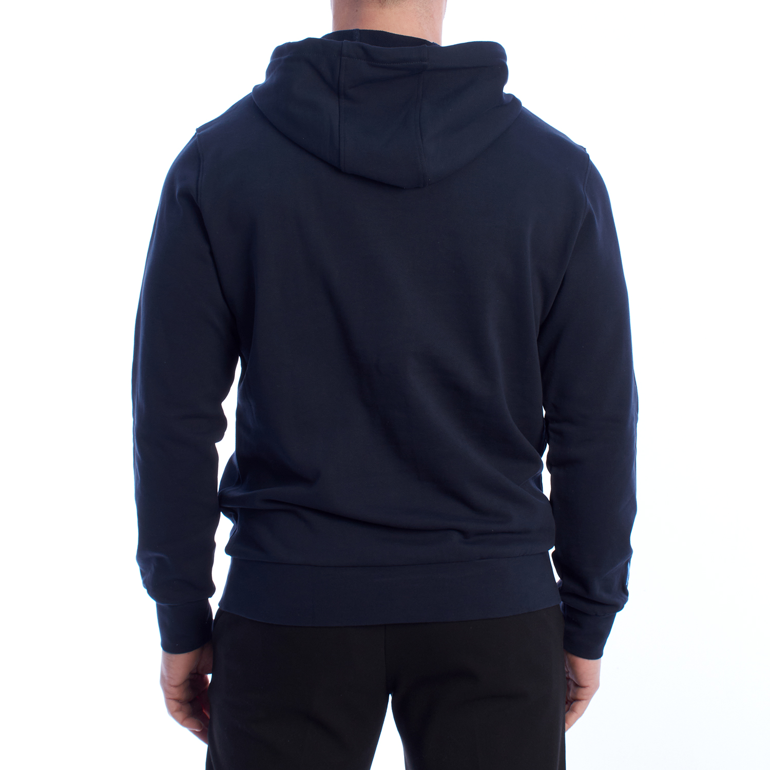 Sweatshirt com Capuz Homem Azul Escuro