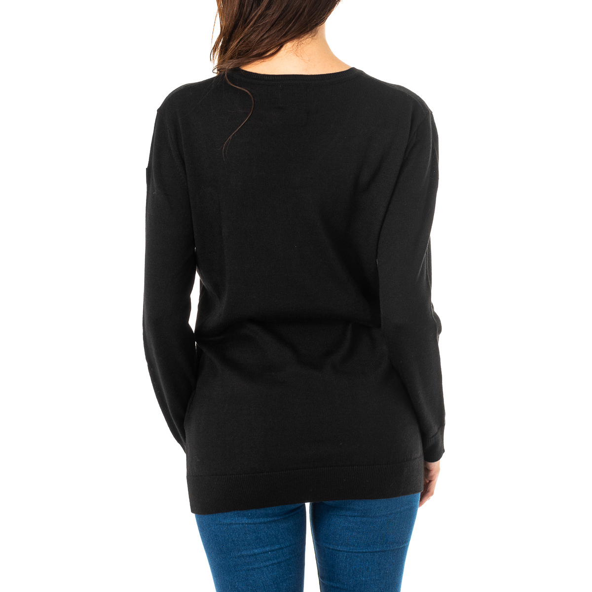 Sweatshirt Senhora Preto