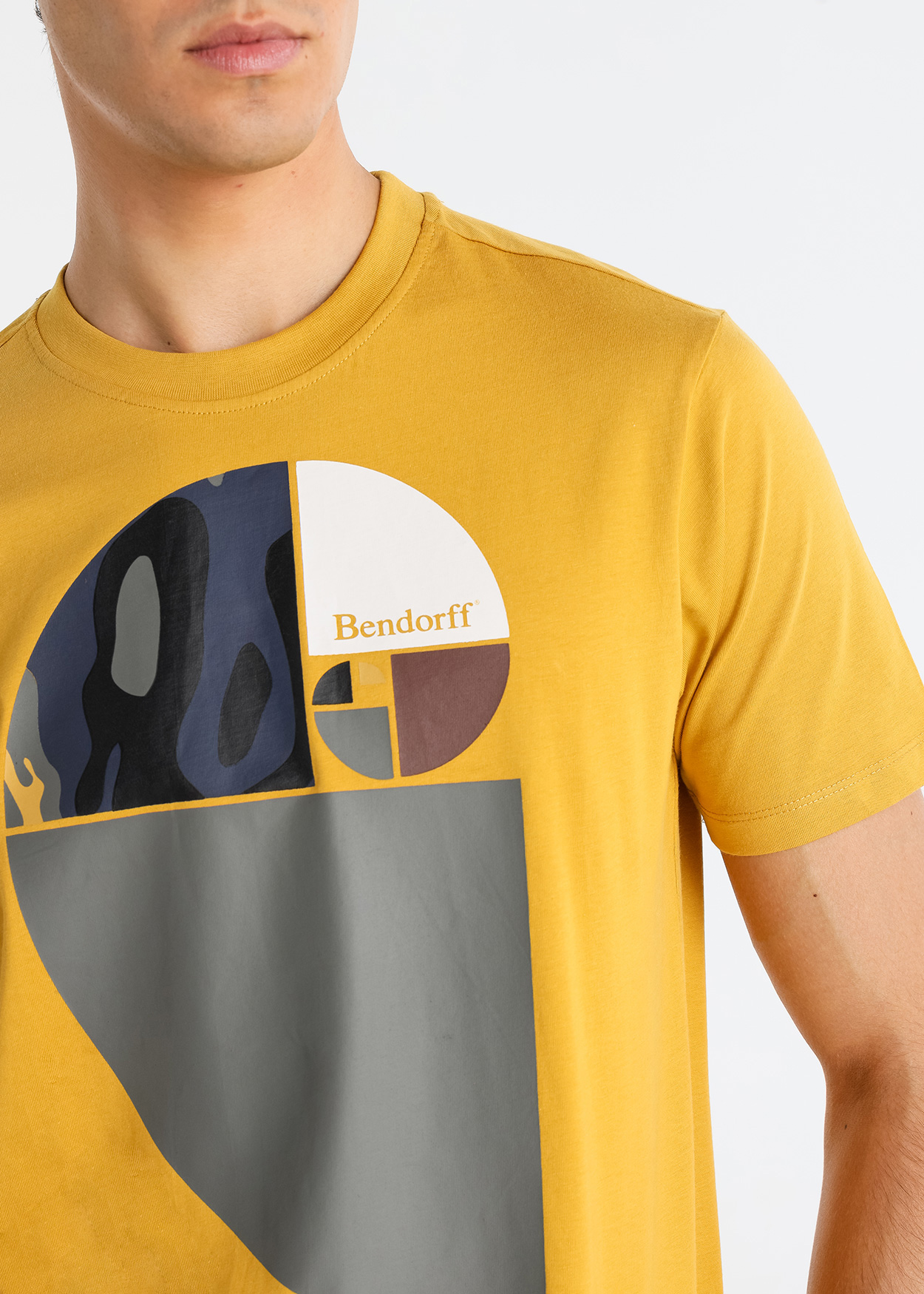 T-Shirt de lenhador Amarelo