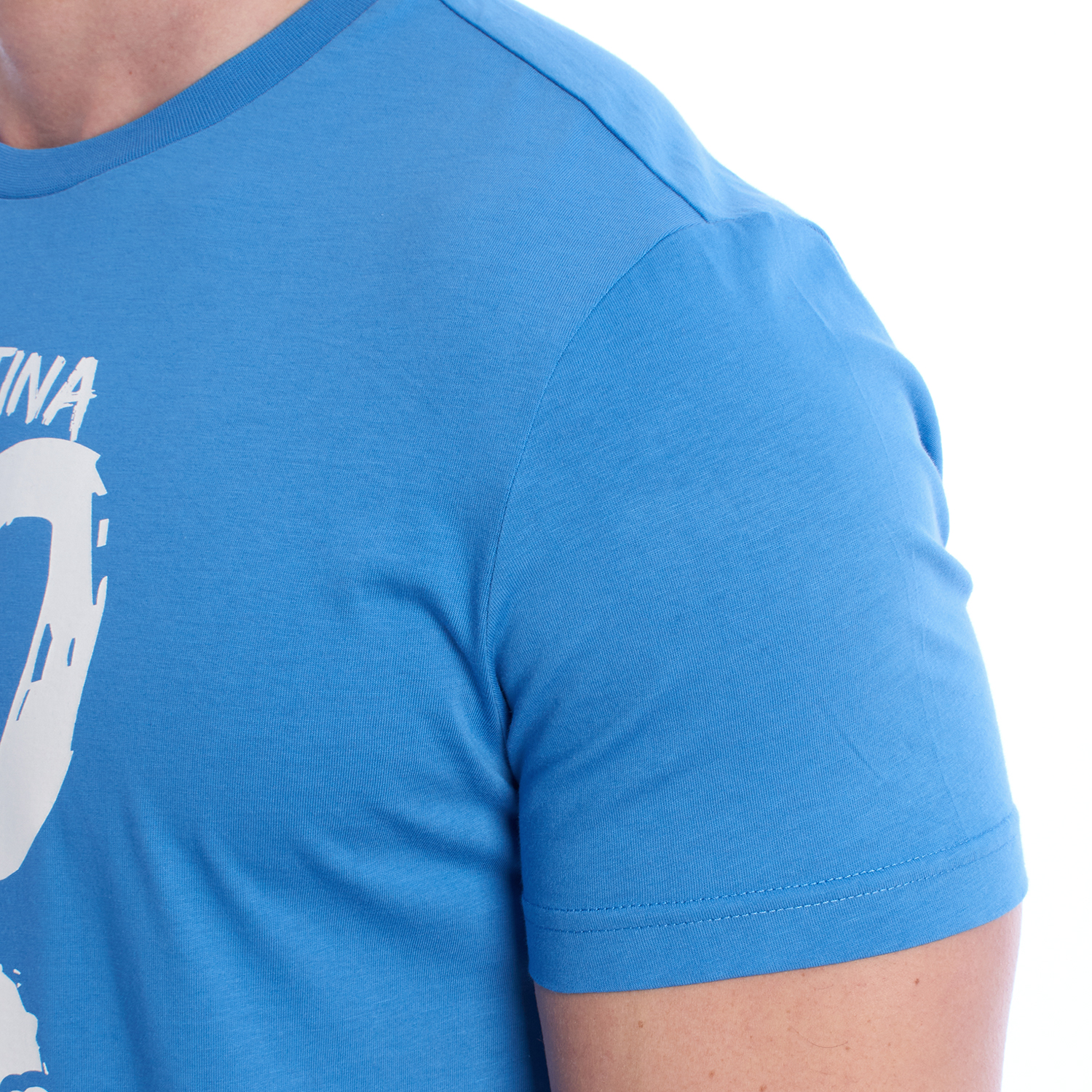 T-Shirt Homem Regular Fit Azul