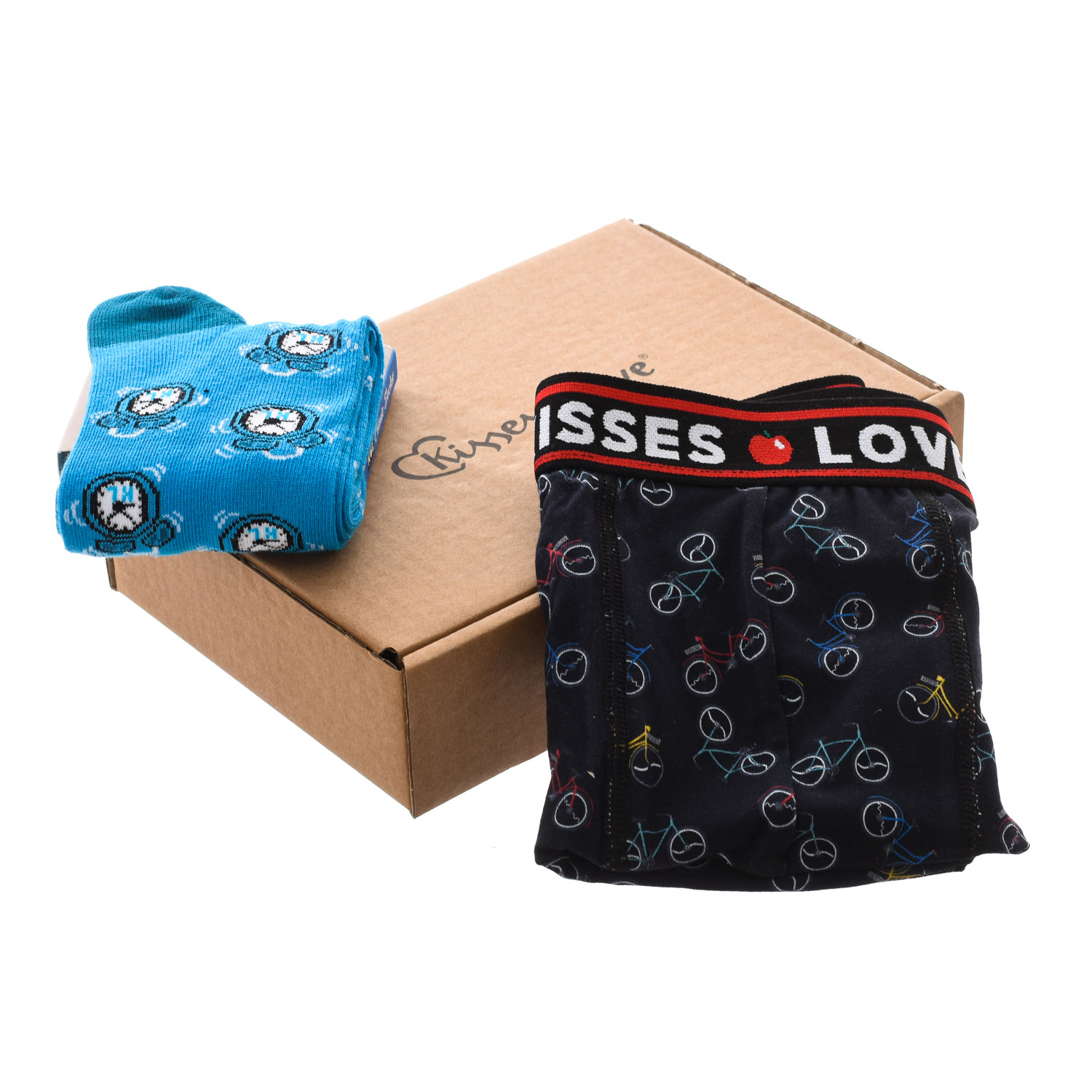 Gift Box Boxers e Meias Vermelho