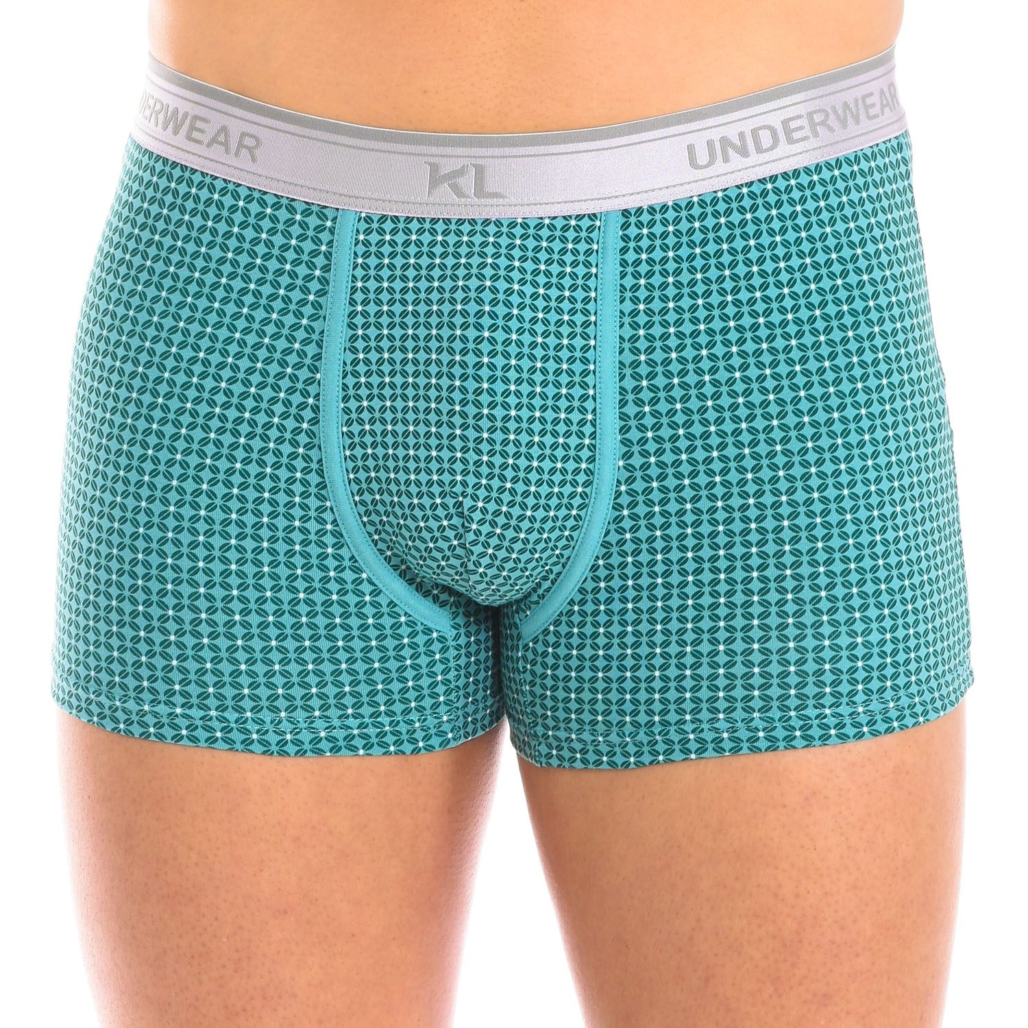 Pack 2 Boxers Verde-Cinzento