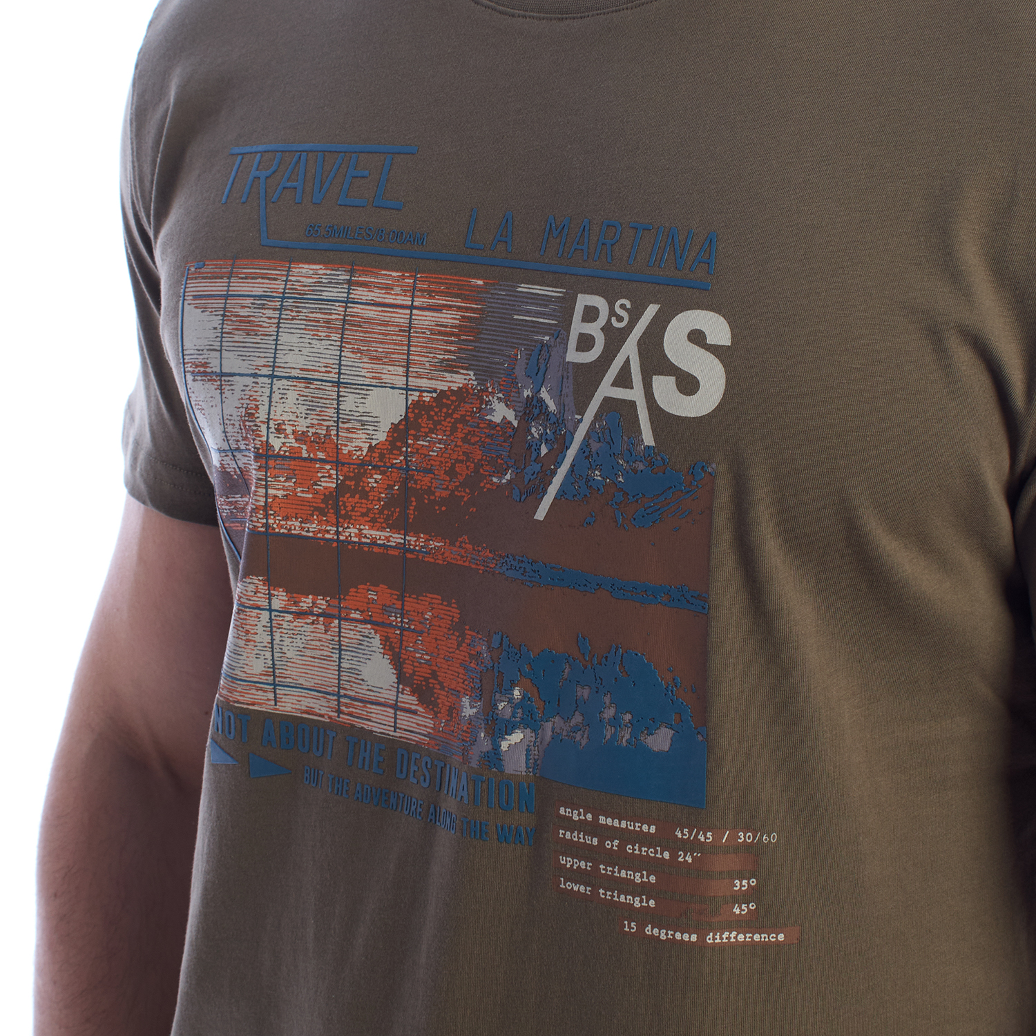 T-Shirt Homem Regular Fit Verde