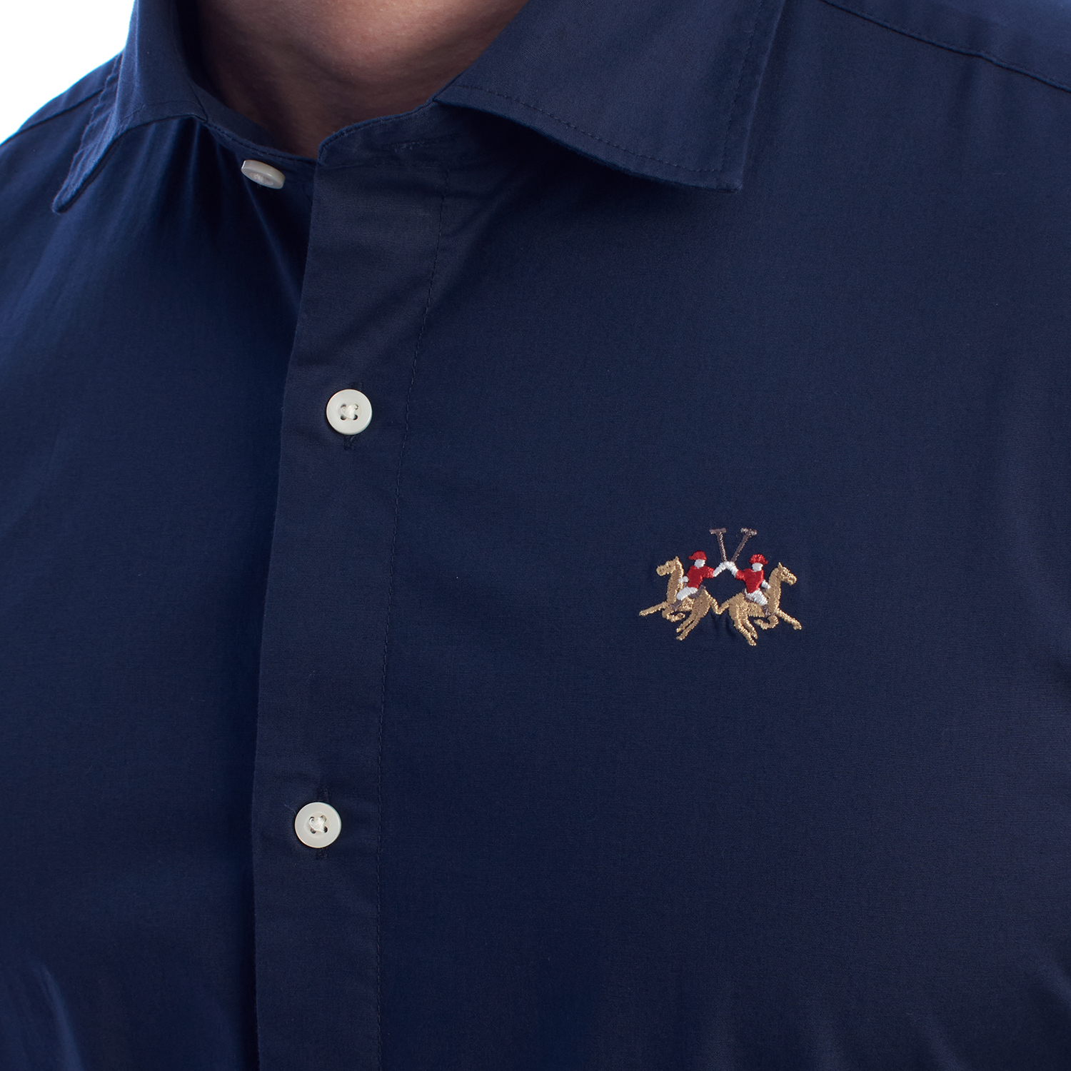 Camisa Homem Slim Fit Azul