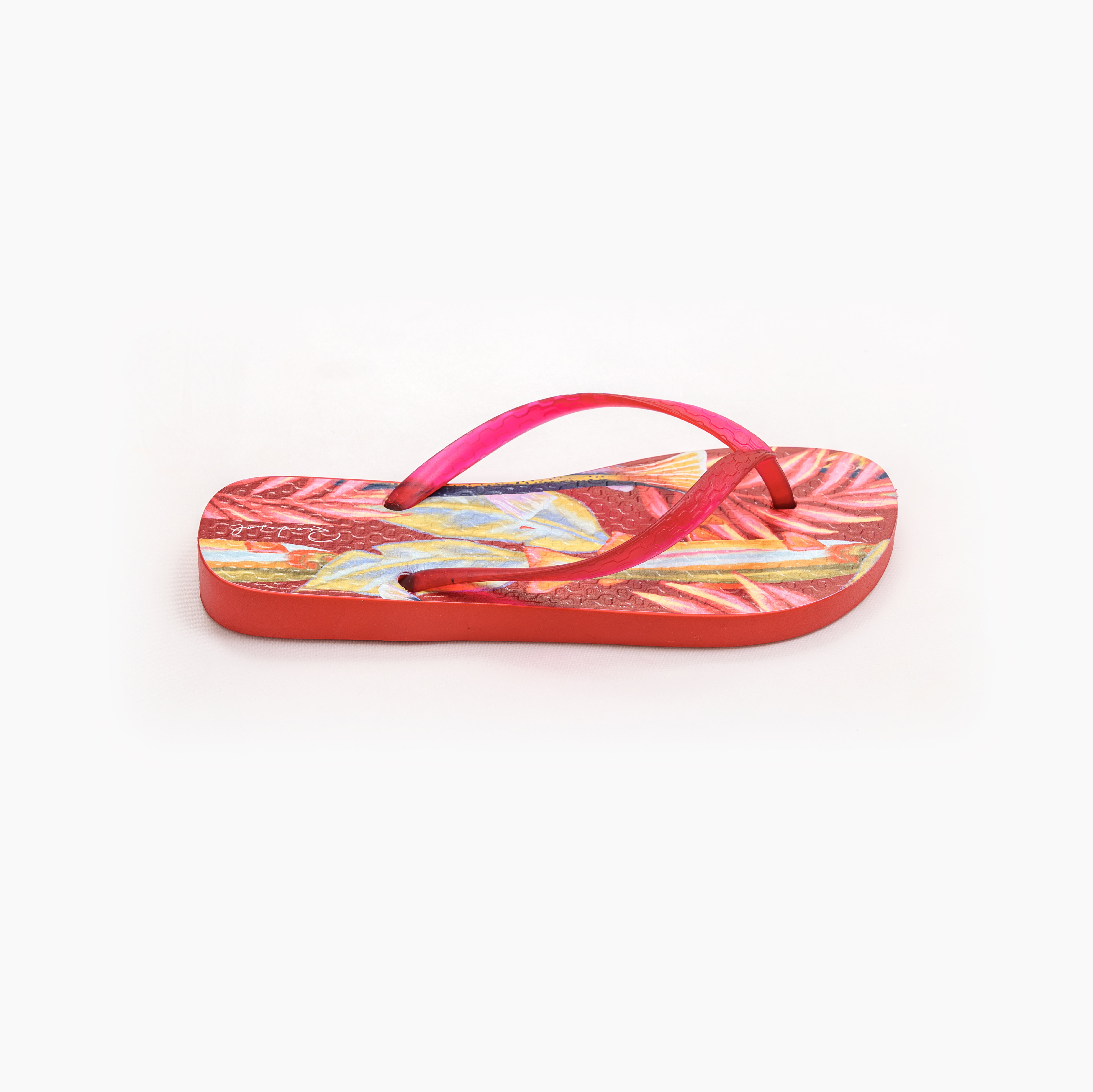 Chinelos Sea-Bloom Slim Vermelho