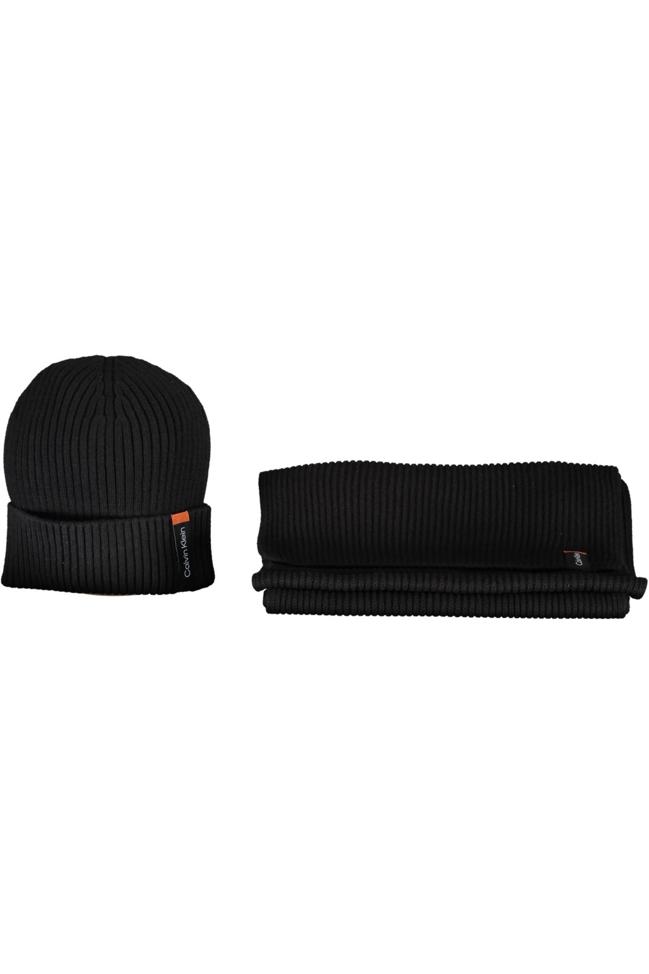 Conjunto Cachecol e Gorro Homem Preto