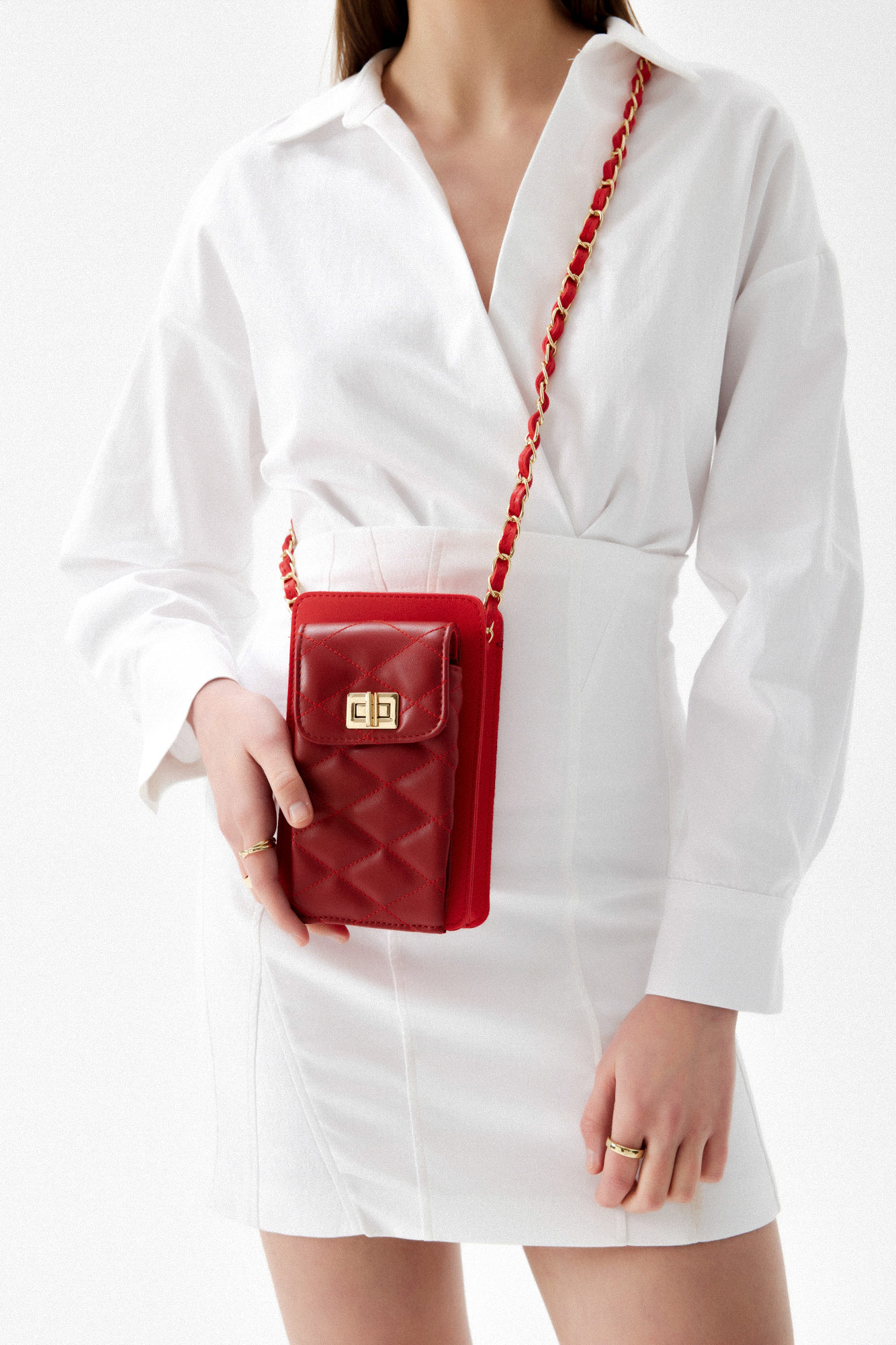 Mala a Tiracolo Vermelho