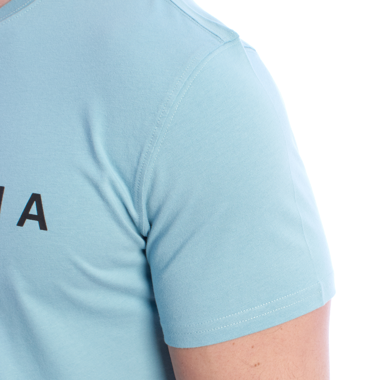 T-Shirt Homem Regular Fit Turquesa