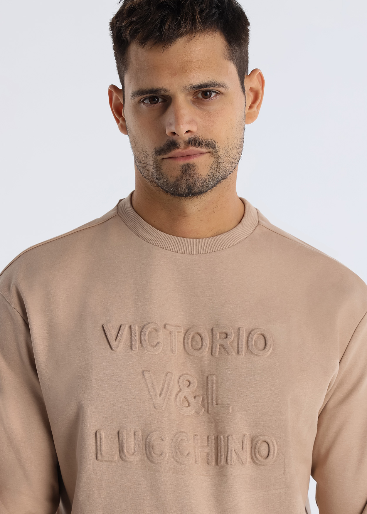 Sweatshirt Homem Castanho