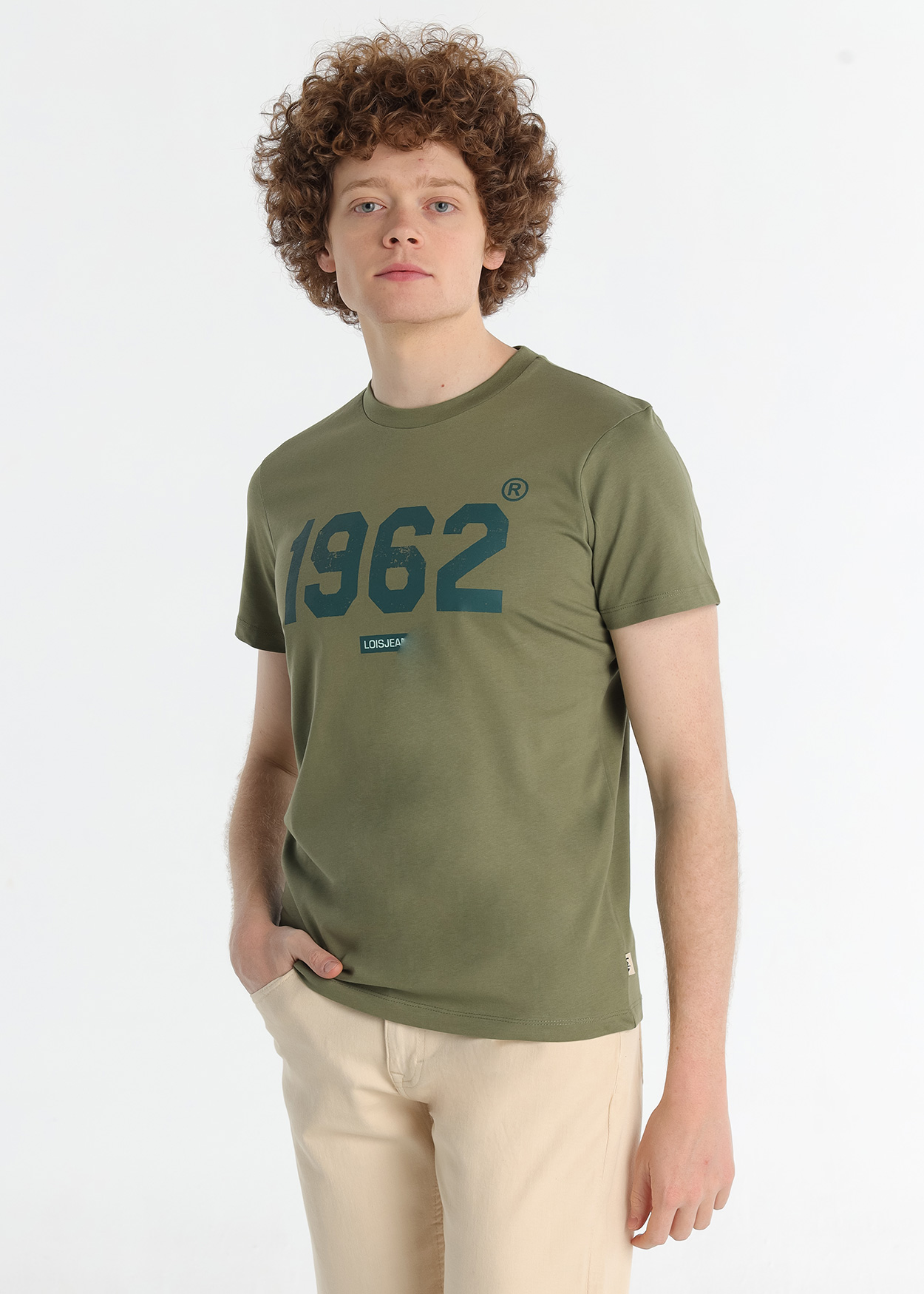T-Shirt Gráfica 1962 Homem Verde