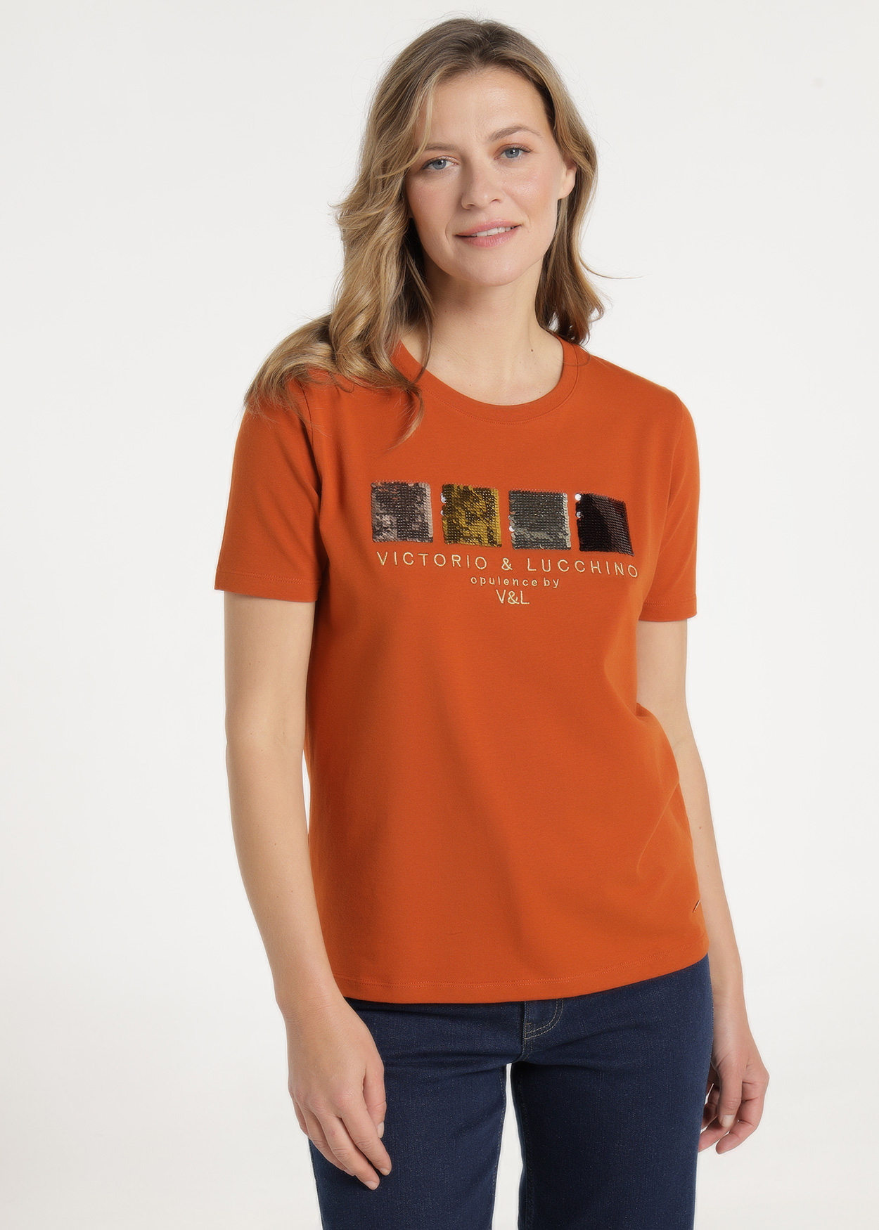 T-Shirt Opulence Senhora Castanho