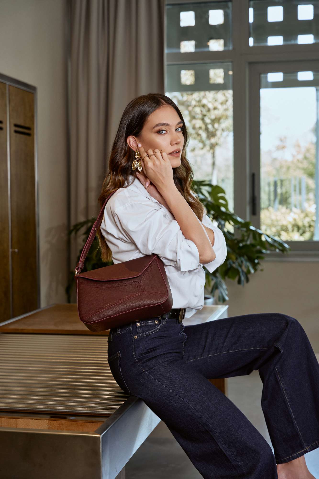 Mala de Ombro Vermelho