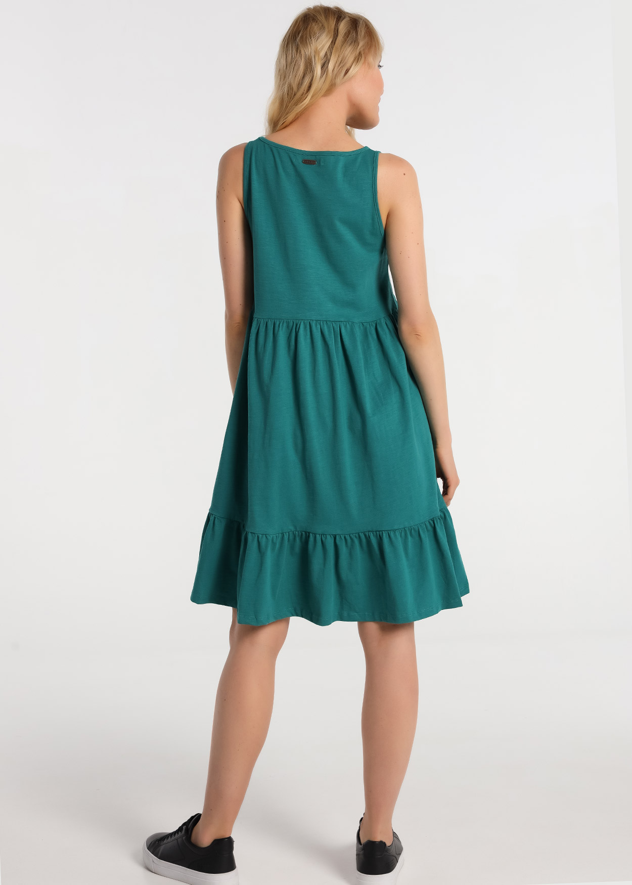 Vestido Midi Senhora Verde