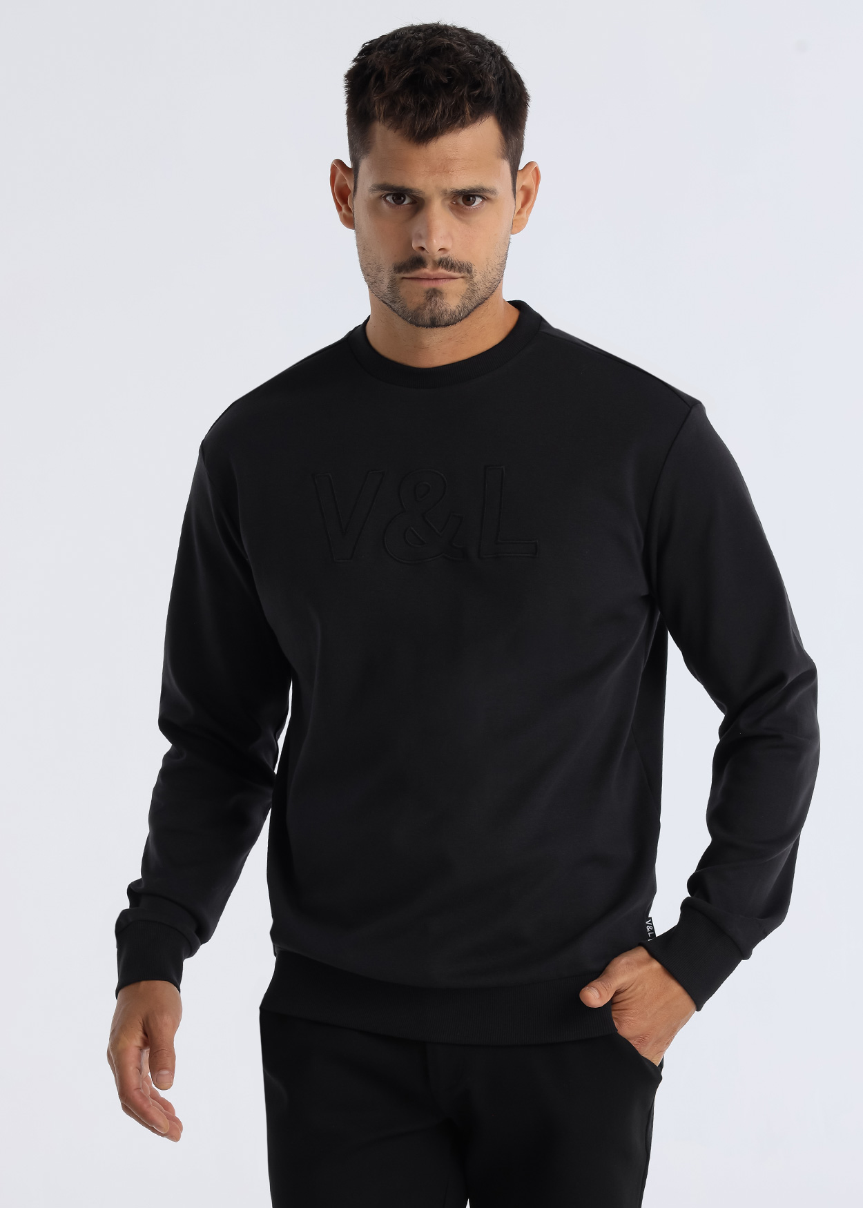 Sweatshirt Homem Preto