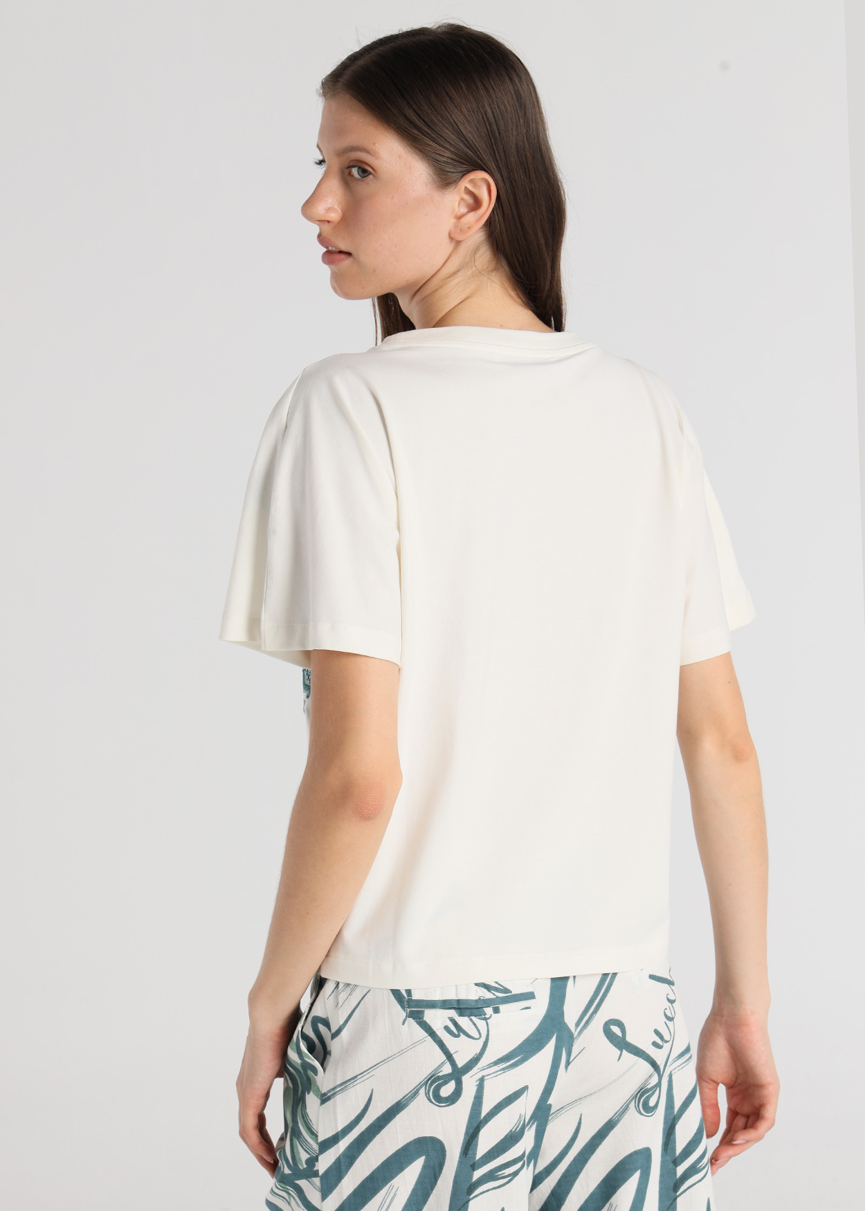 T-Shirt Senhora Bege