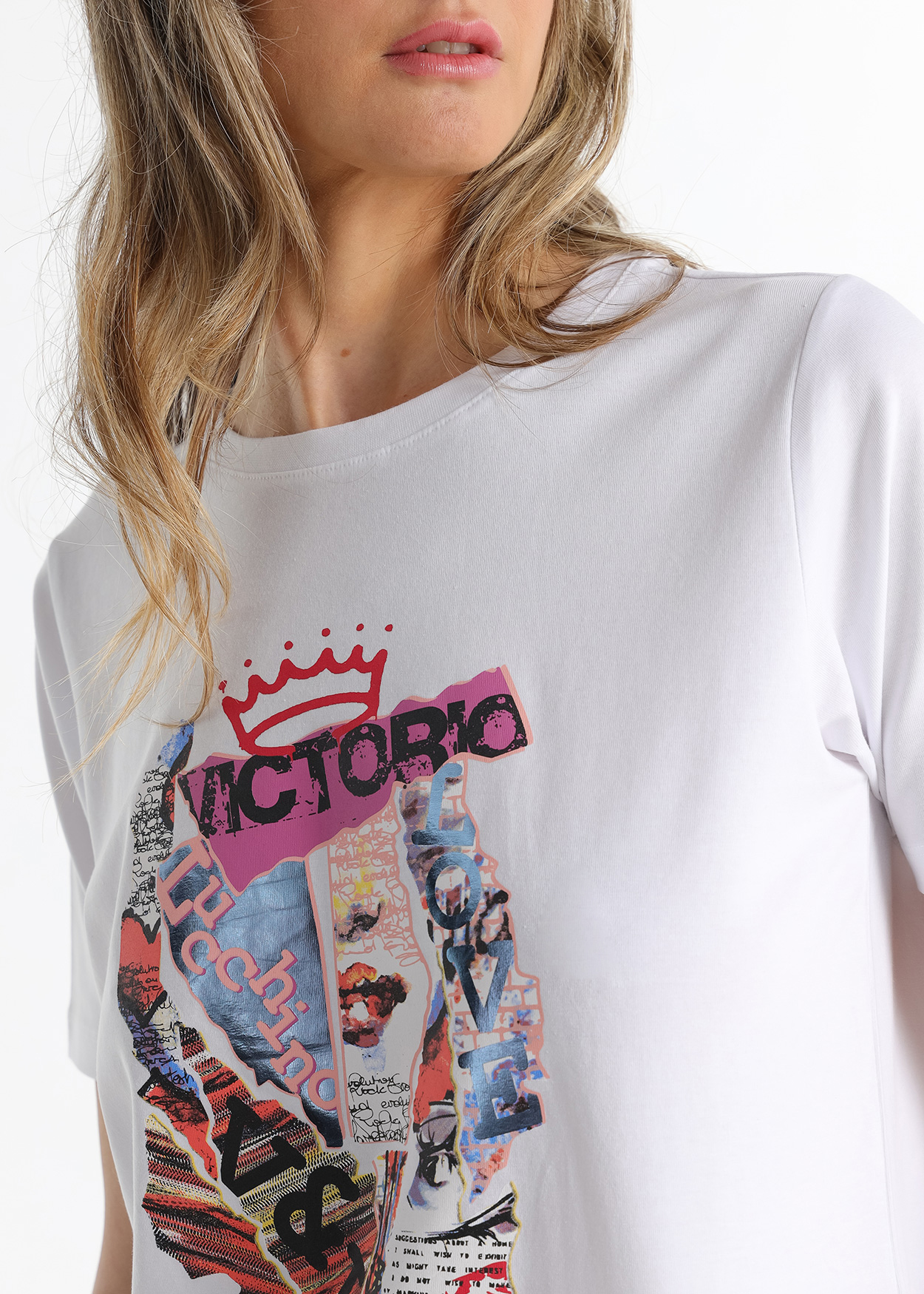 T-Shirt Senhora Branco