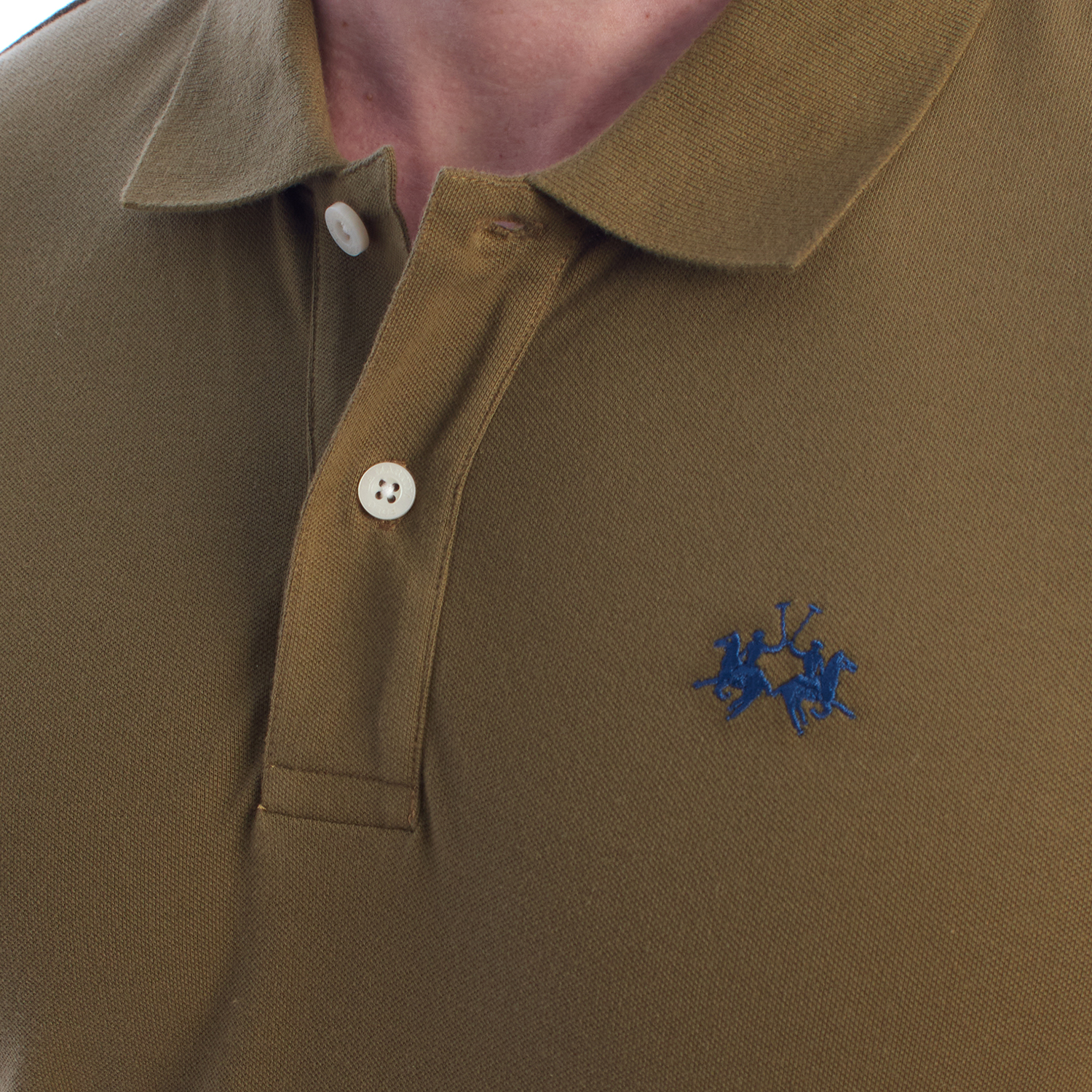 Pólo Homem Slim Fit Verde