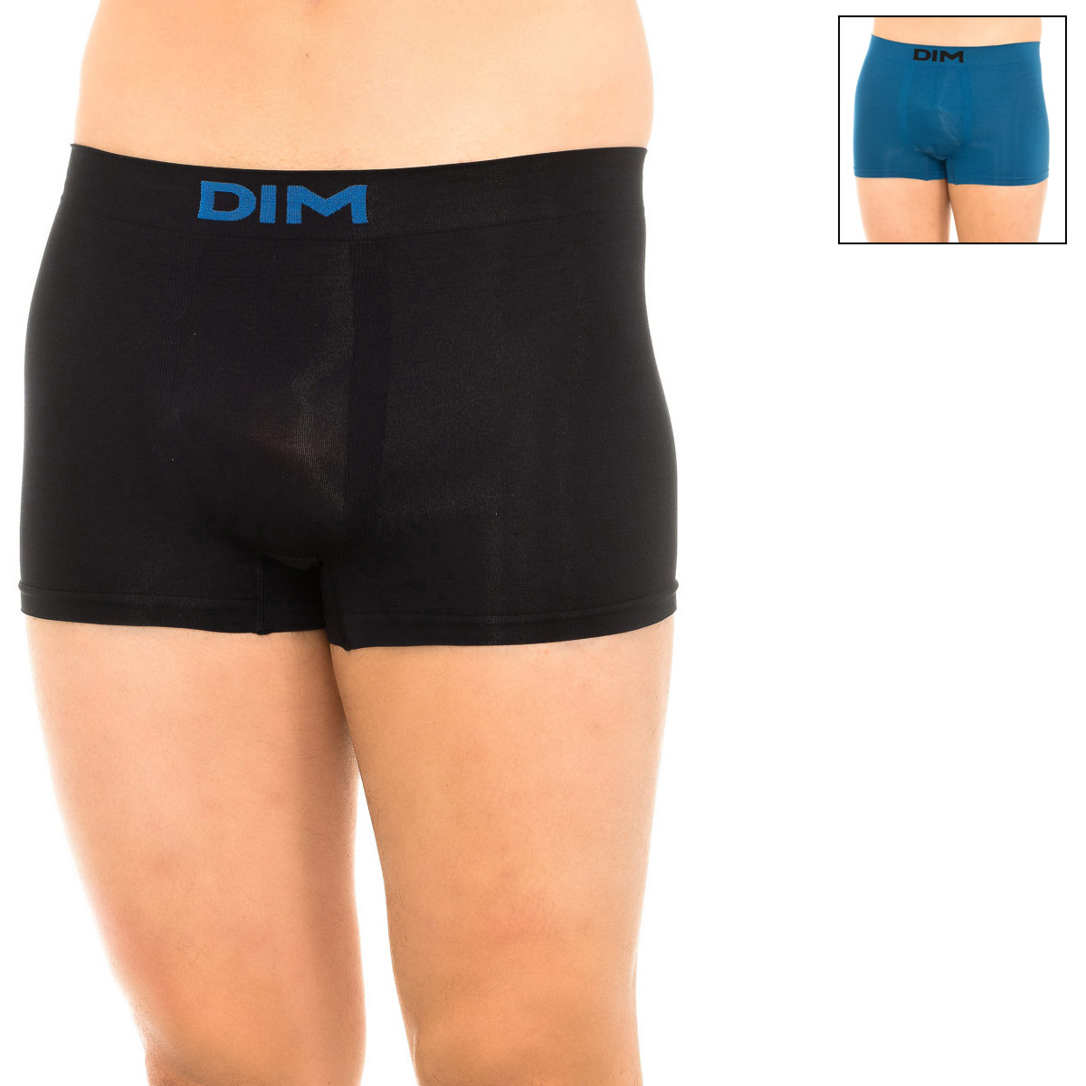 Pack 2 Boxers Homem Seamless Preto e Azul