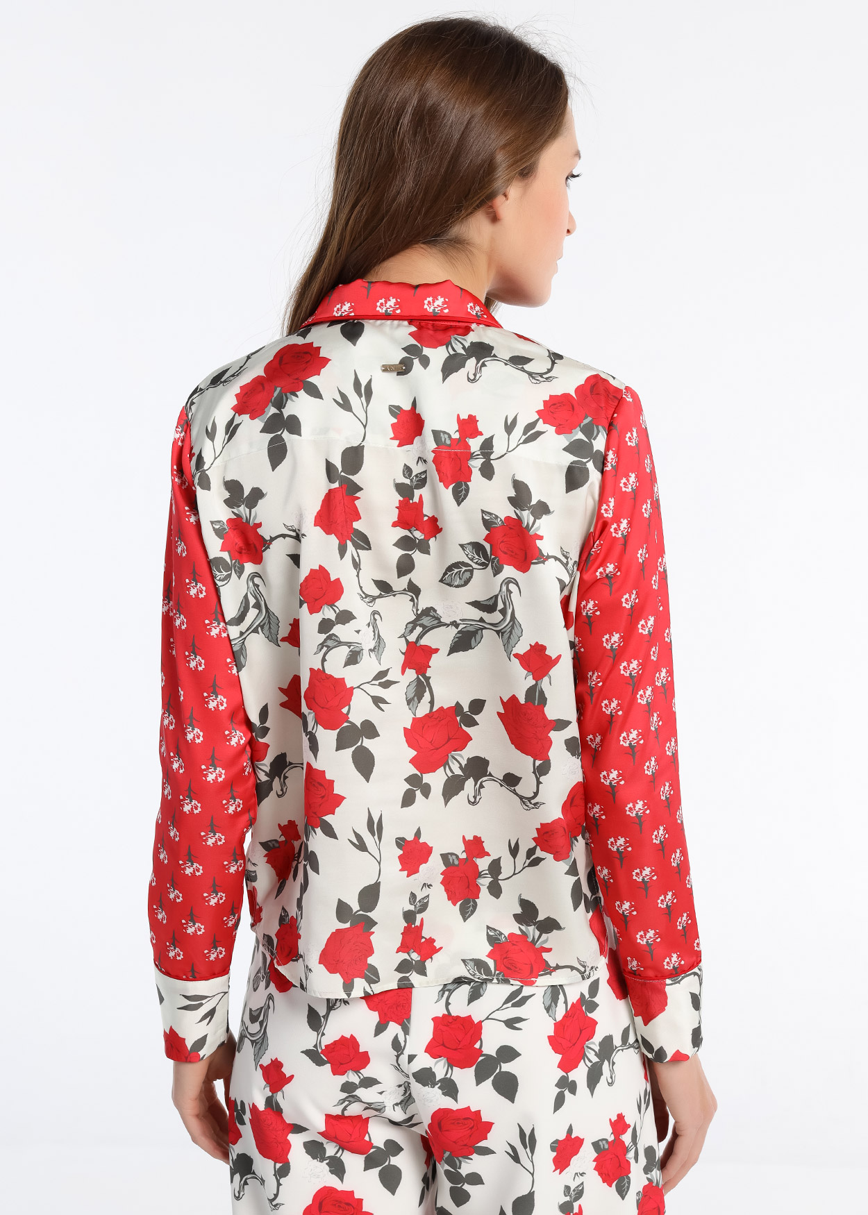 Blusa Floral Senhora Multicolorido