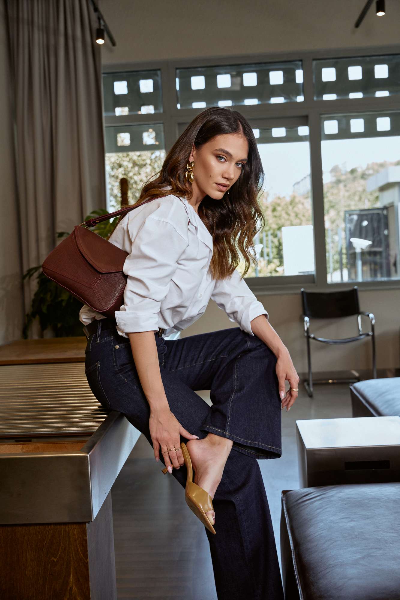 Mala de Ombro Vermelho